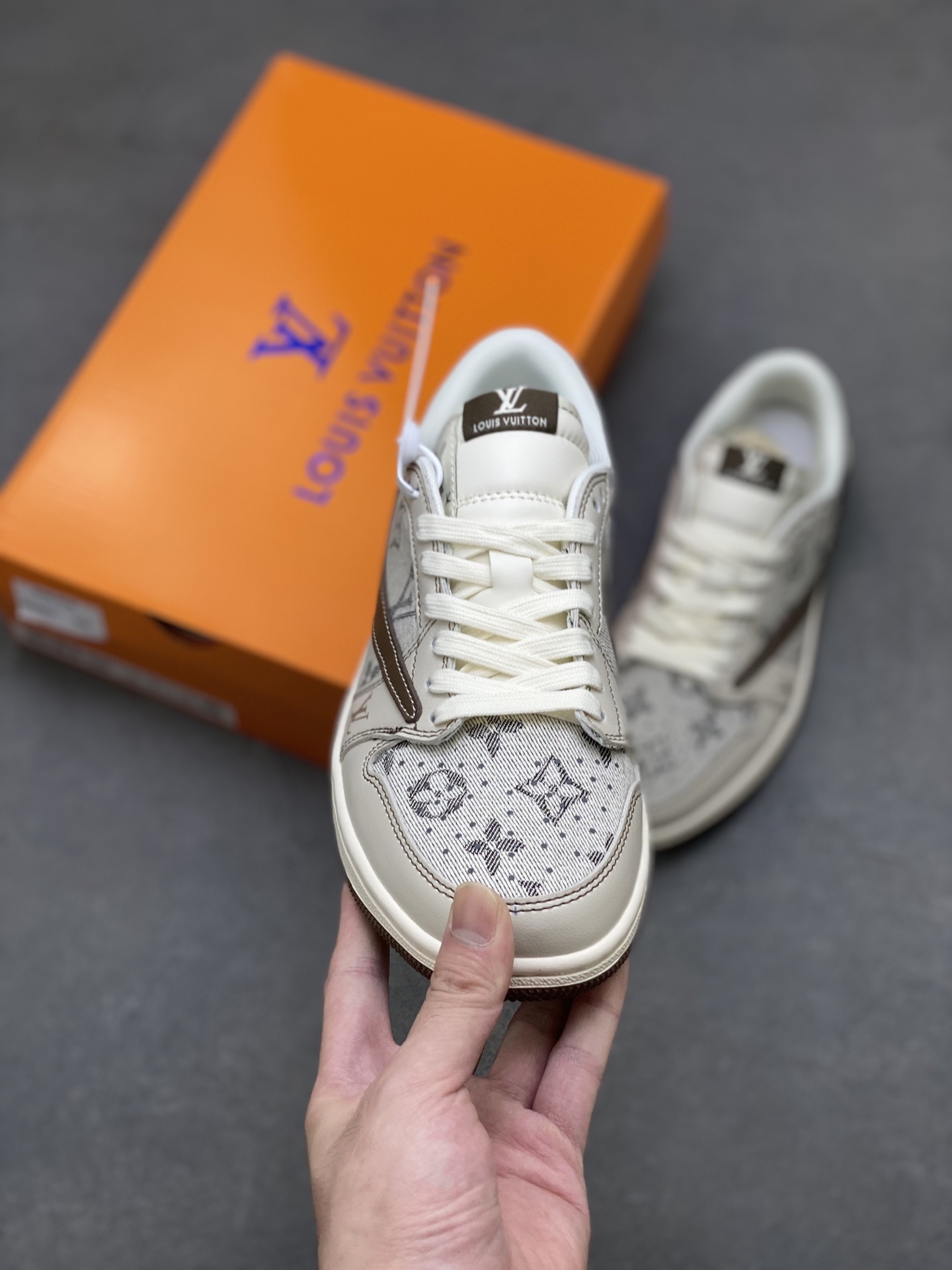 Nike Air Jordan 1 x Travis Scott Custom Low Sneakers 3 i1754324075460 8715 0 1