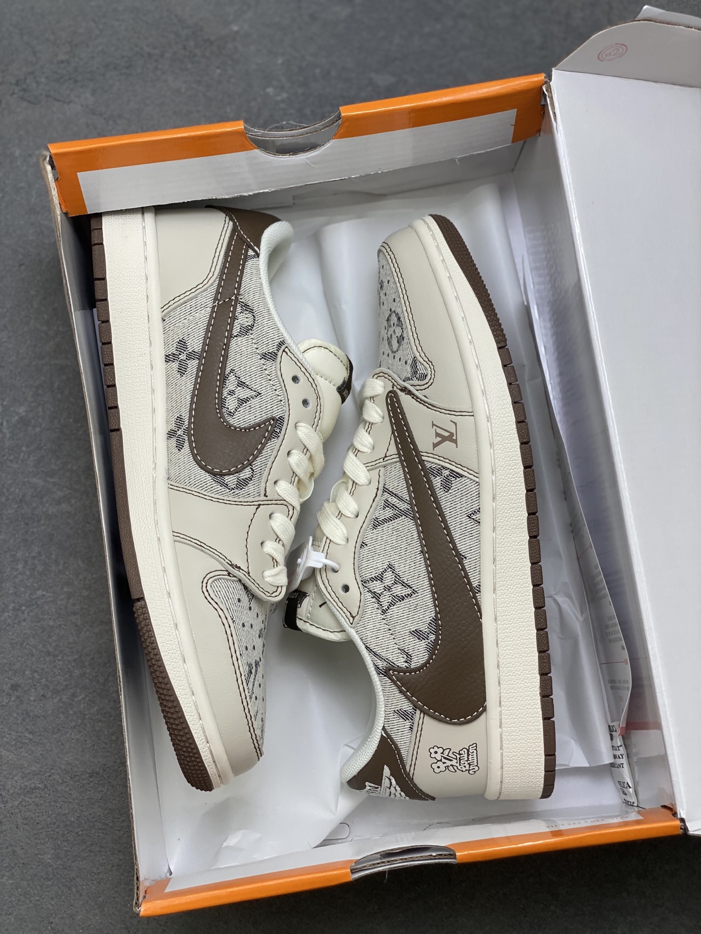 Nike Air Jordan 1 x Travis Scott Custom Low Sneakers 10 i1754324084244 1831 0 8