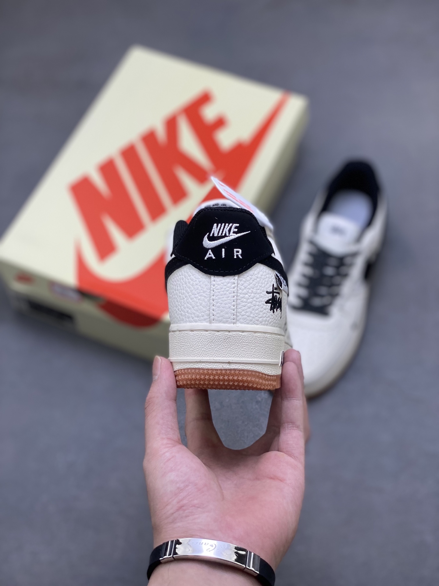 Nike Air Force 1 '07 Low Stussy Collab Sneakers Limited Edition - Size 36-45 5 i1754419792556 2661 0 3