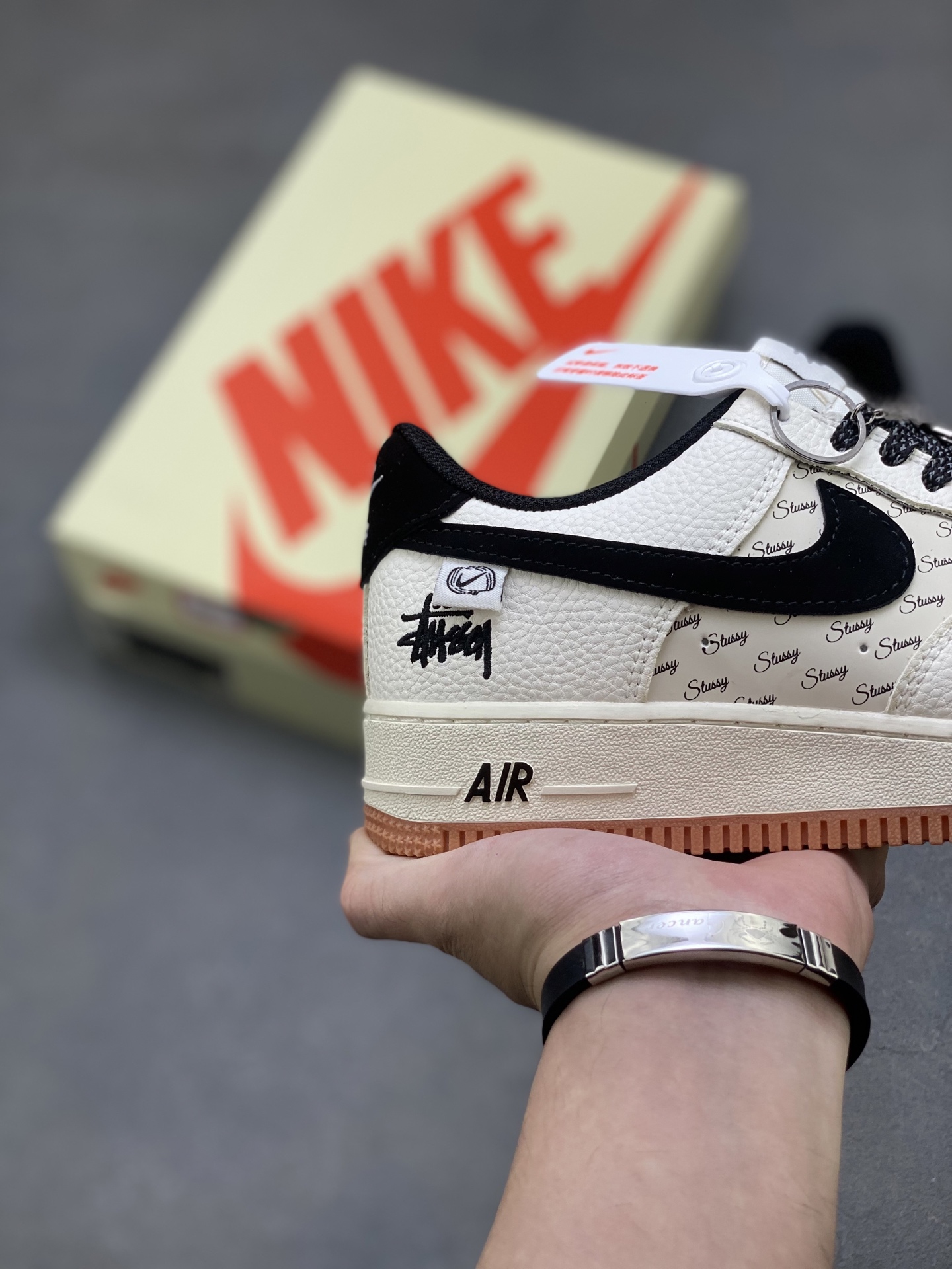 Nike Air Force 1 '07 Low Stussy Collab Sneakers Limited Edition - Size 36-45 6 i1754419792556 4541 0 4