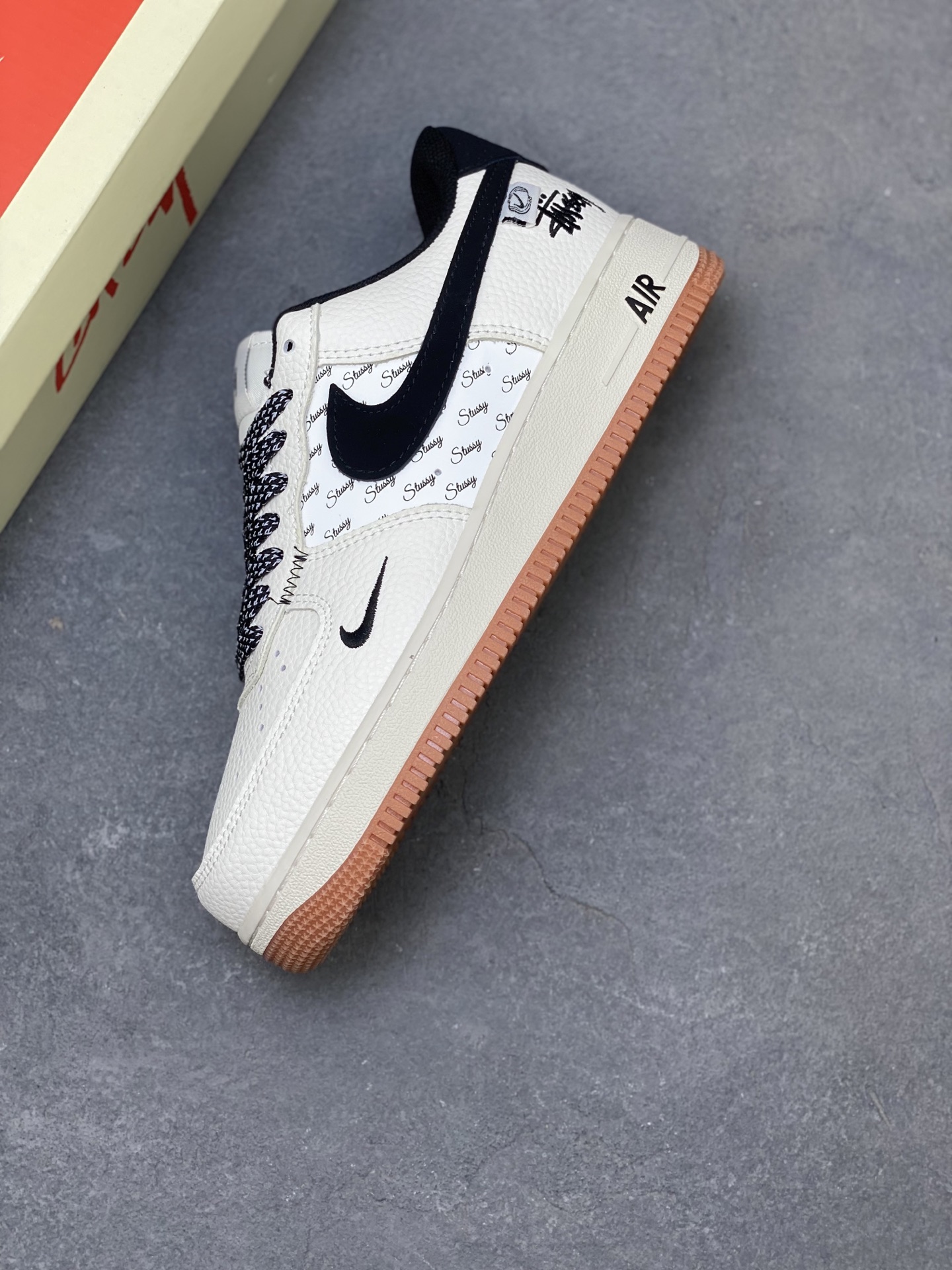 Nike Air Force 1 '07 Low Stussy Collab Sneakers Limited Edition - Size 36-45 8 i1754419798177 6853 0 6