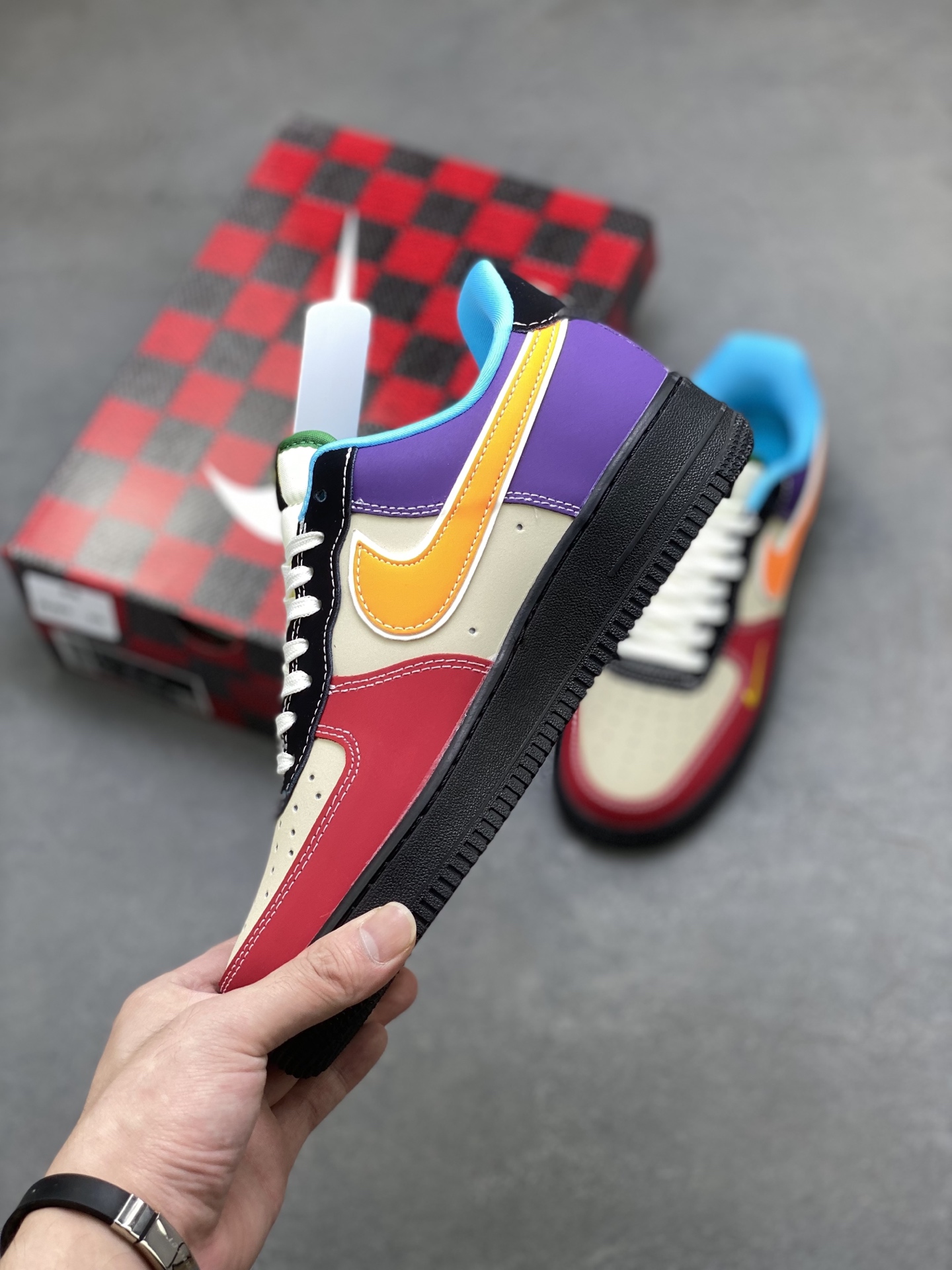 Nike Air Force 1 '07 Low Supreme KB1688-004 Limited Edition Sneakers 4 i1754419978731 3007 0 2