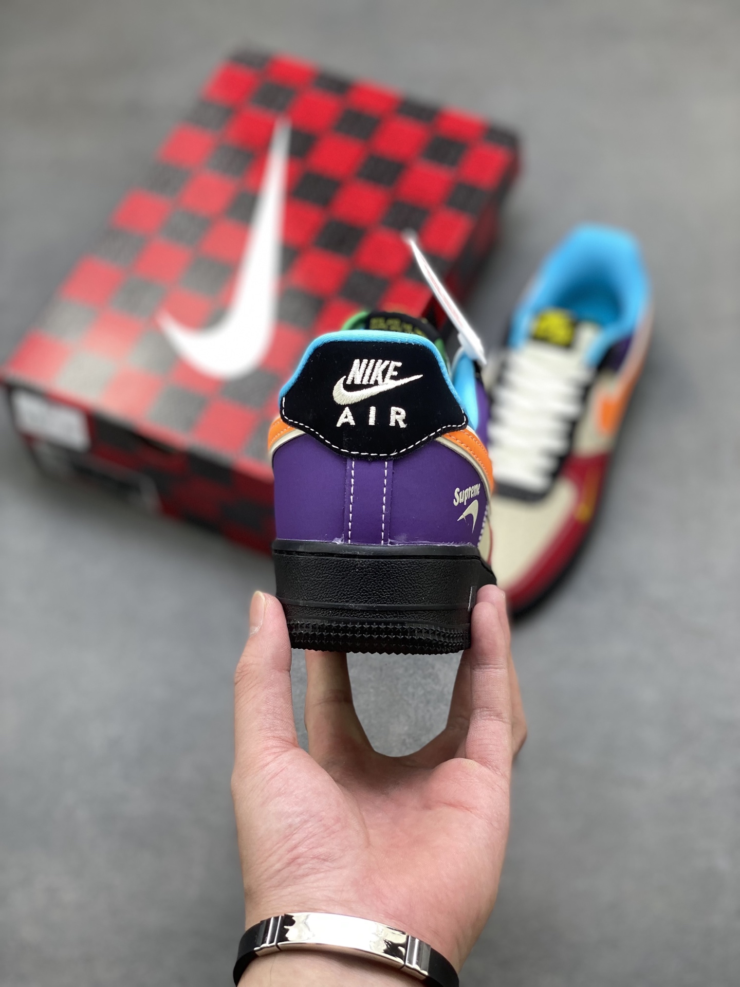 Nike Air Force 1 '07 Low Supreme KB1688-004 Limited Edition Sneakers 5 i1754419978735 9555 0 3