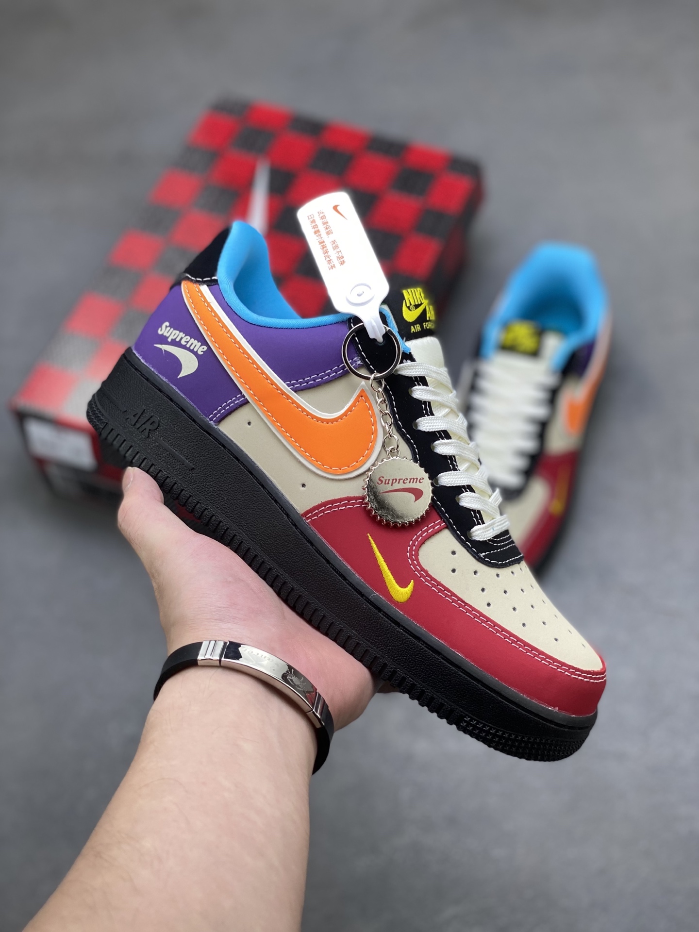 Nike Air Force 1 '07 Low Supreme KB1688-004 Limited Edition Sneakers 2 i1754419978742 1866 0 0