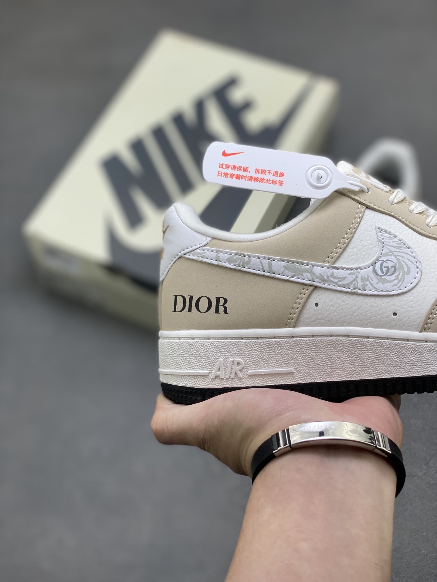 Nike Air Force 1 '07 Low Sneakers - Beige/White, Limited Edition 6 i1754420029317 86 0 4