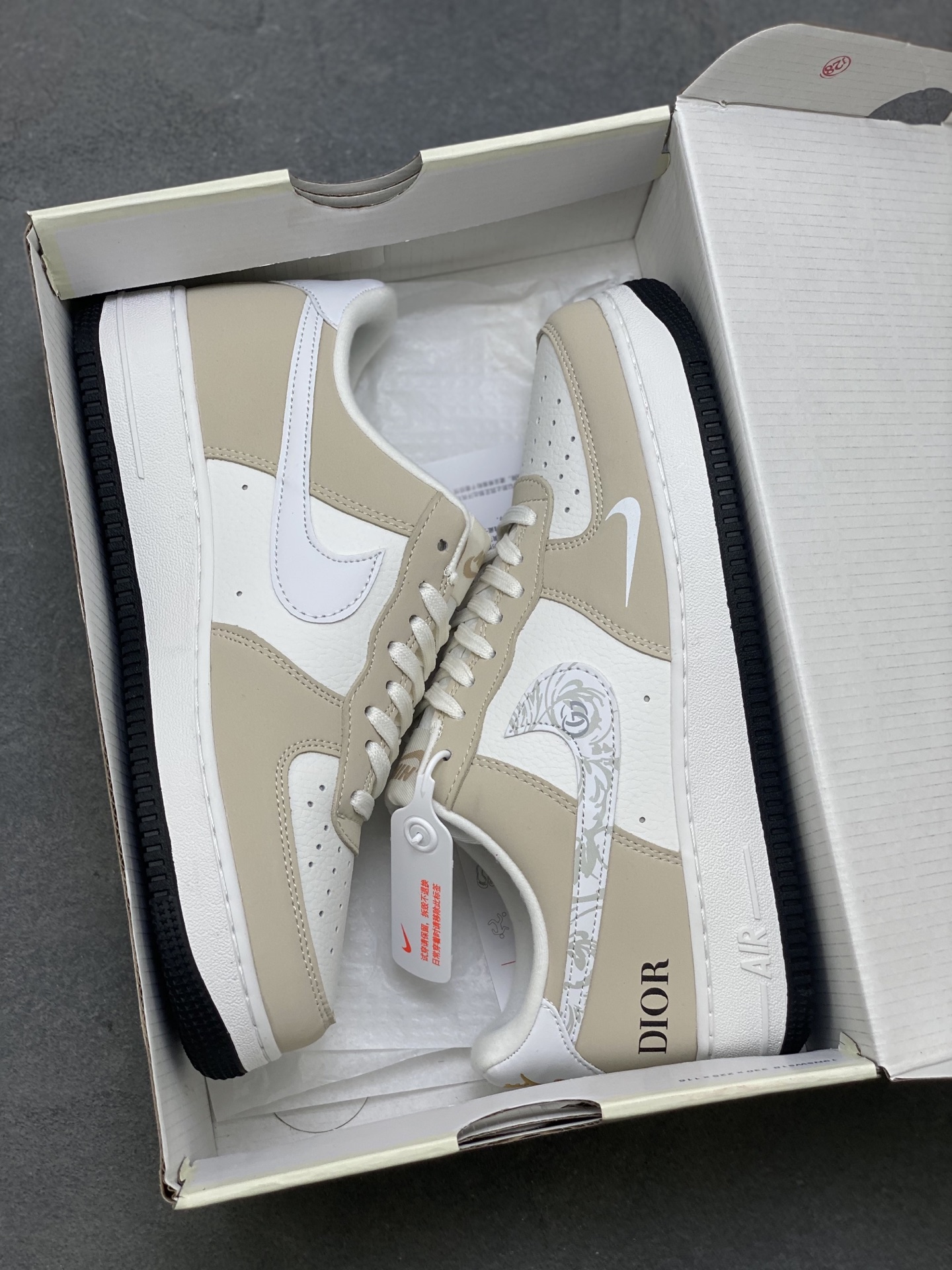 Nike Air Force 1 '07 Low Sneakers - Beige/White, Limited Edition 10 i1754420035599 2045 0 8