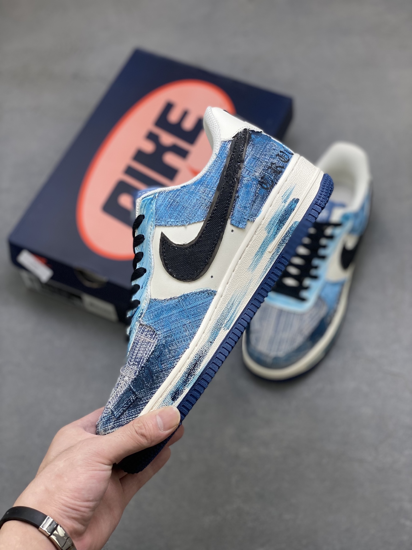 Nike Air Force 1 '07 Low Denim Sneakers Limited Edition - FB0607-770 4 i1754420214277 2767 0 2