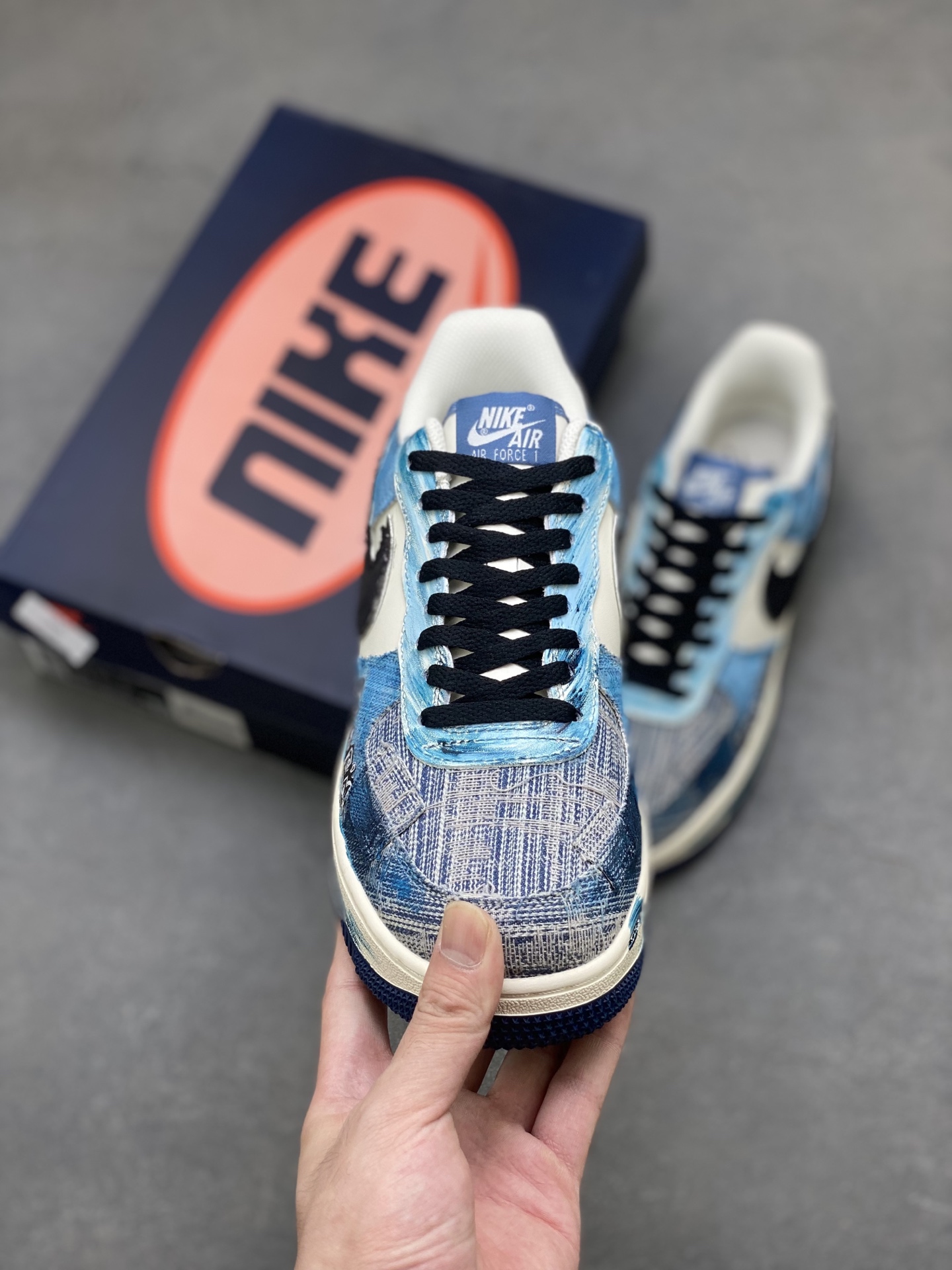 Nike Air Force 1 '07 Low Denim Sneakers Limited Edition - FB0607-770 3 i1754420214529 4111 0 1