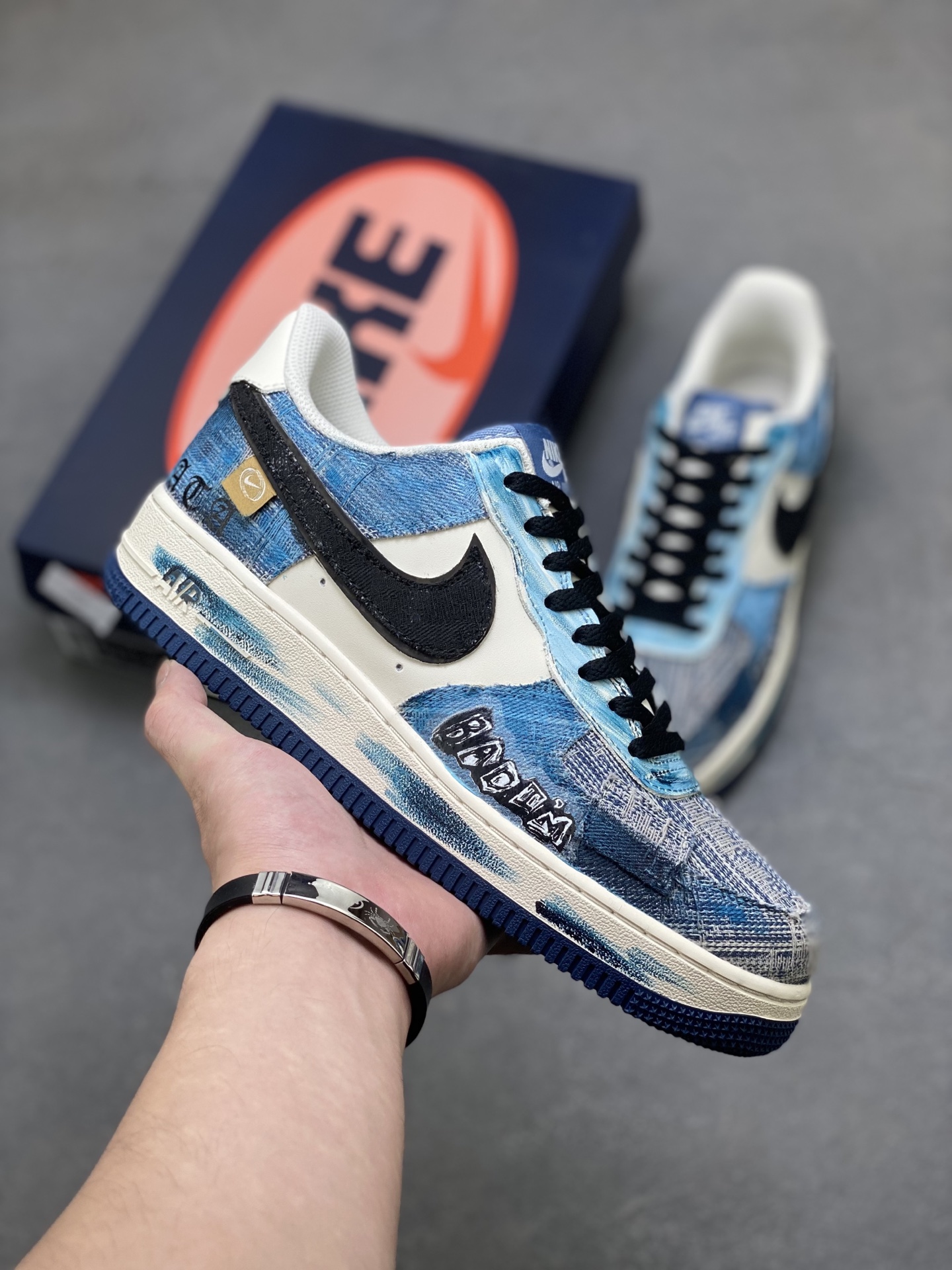 Nike Air Force 1 '07 Low Denim Sneakers Limited Edition - FB0607-770 2 i1754420221665 2863 0 0