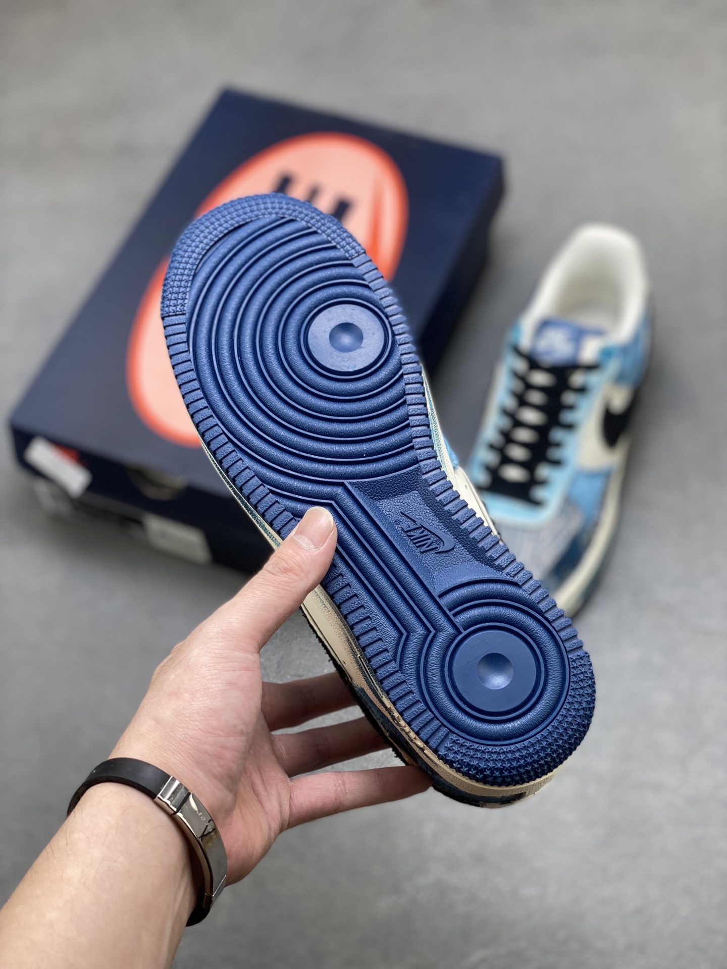 Nike Air Force 1 '07 Low Denim Sneakers Limited Edition - FB0607-770 7 i1754420221871 3129 0 5