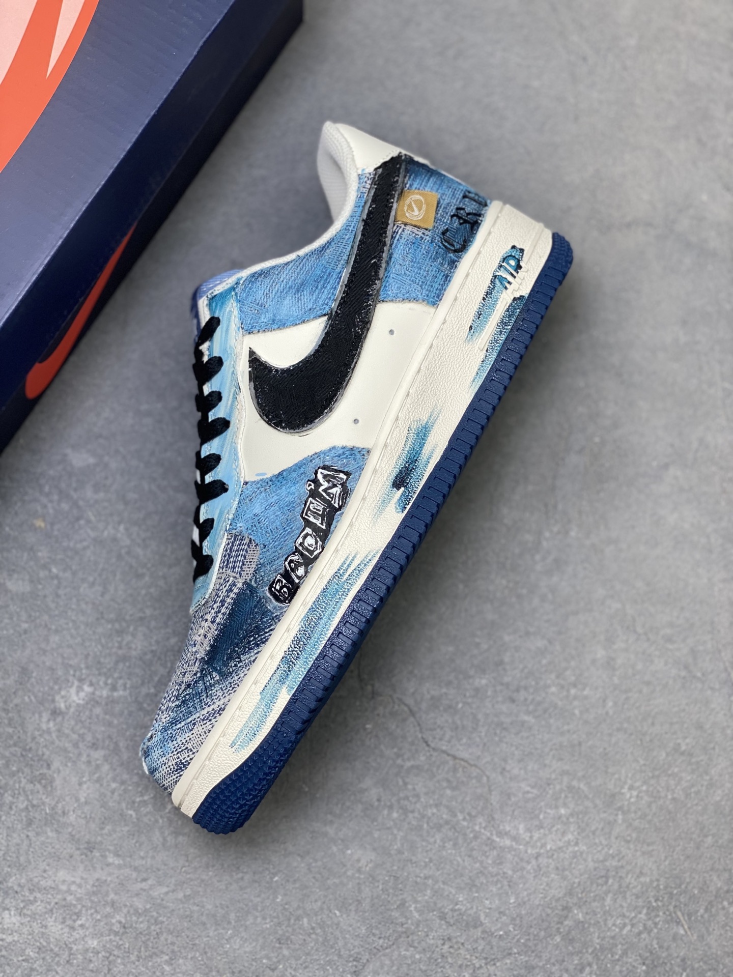 Nike Air Force 1 '07 Low Denim Sneakers Limited Edition - FB0607-770 8 i1754420223707 6866 0 6