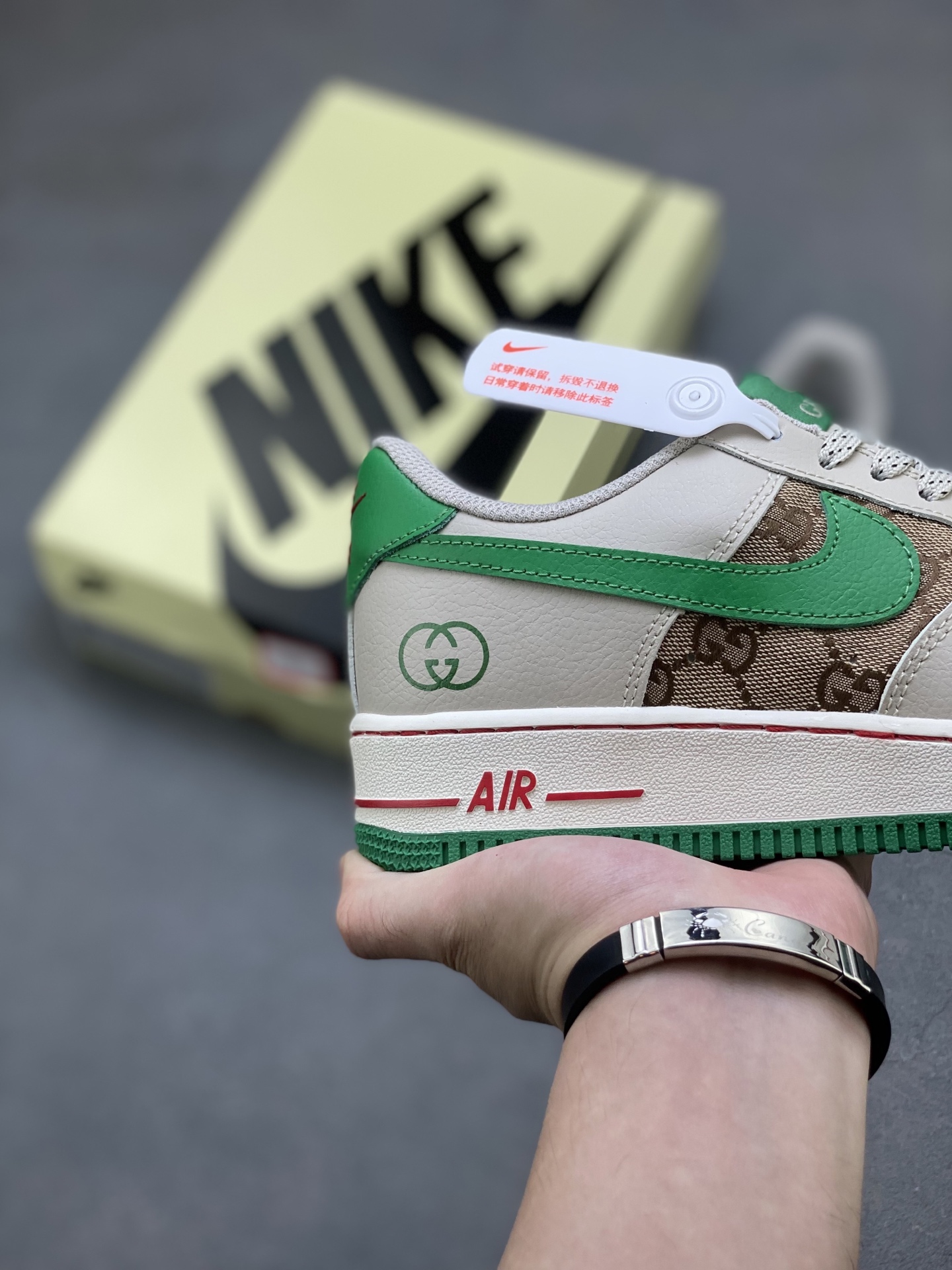 Nike Air Force 1 '07 Low Custom Gucci Sneakers - Limited Edition Style 6 i1754505329837 3795 0 4