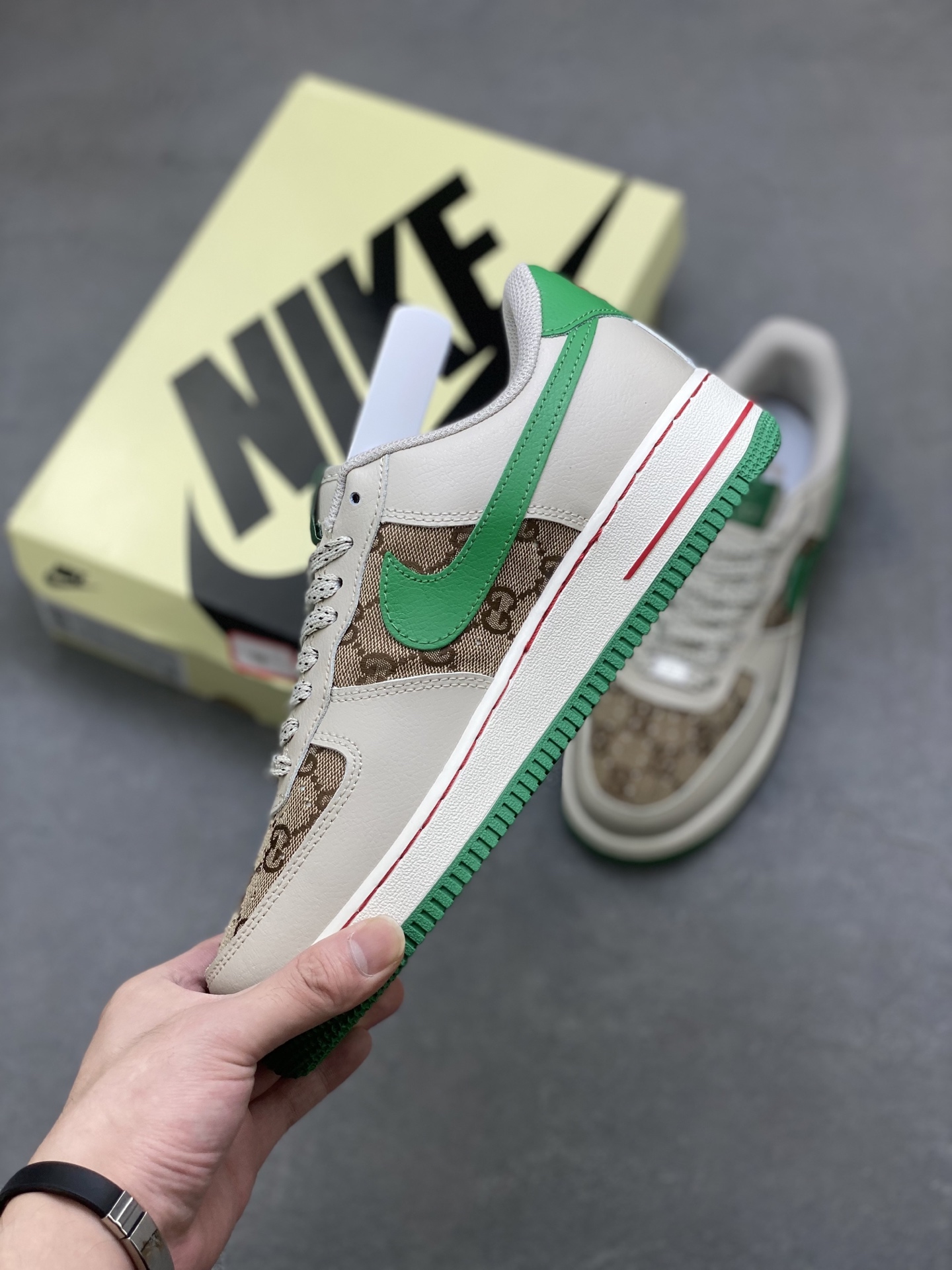 Nike Air Force 1 '07 Low Custom Gucci Sneakers - Limited Edition Style 4 i1754505329912 2340 0 2