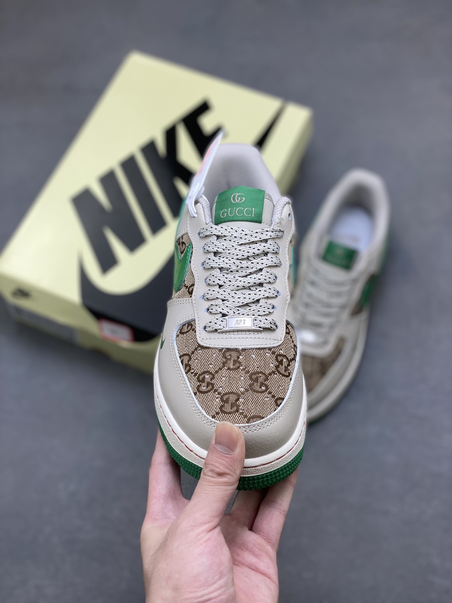 Nike Air Force 1 '07 Low Custom Gucci Sneakers - Limited Edition Style 3 i1754505329920 2878 0 1