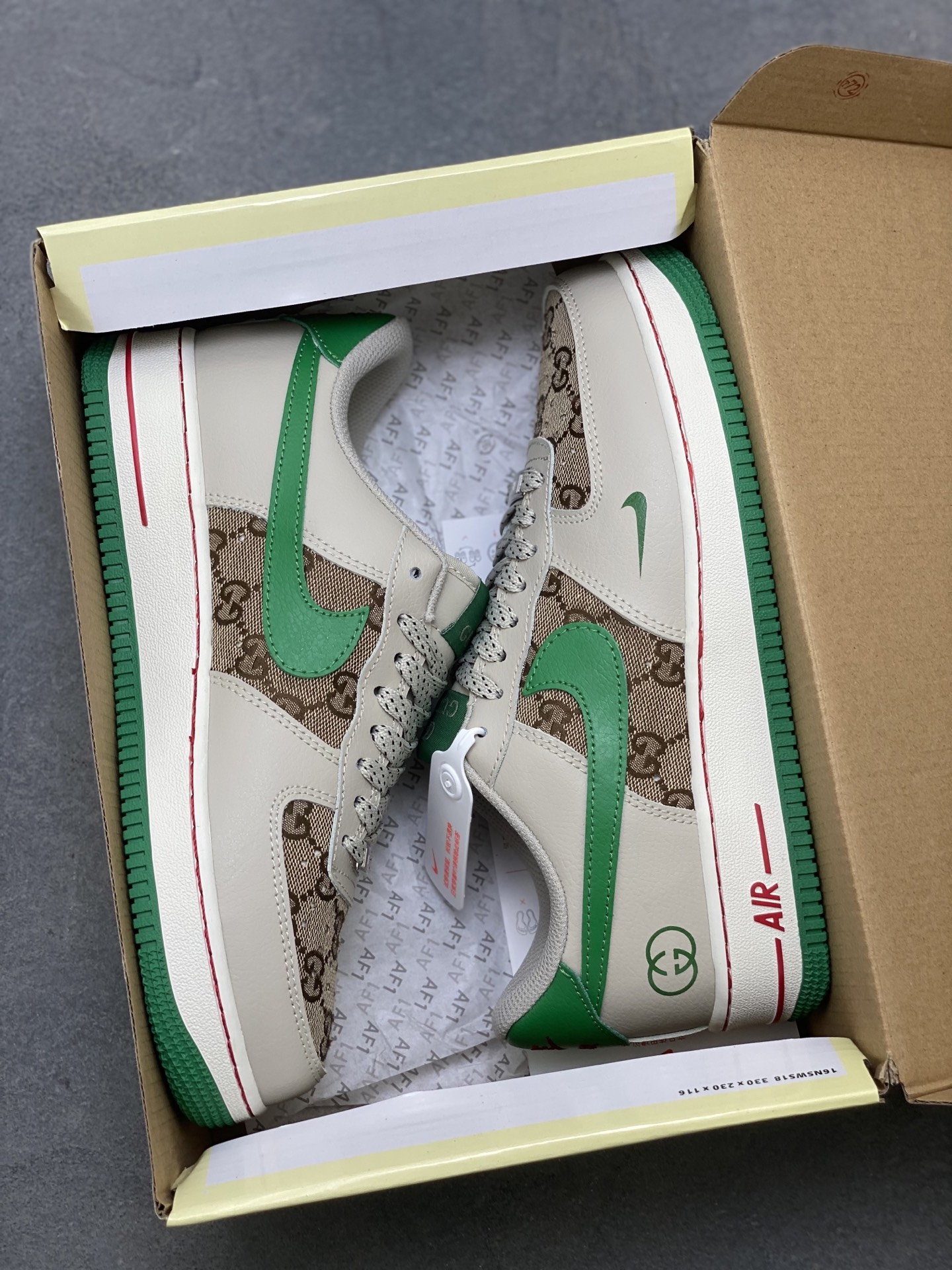 Nike Air Force 1 '07 Low Custom Gucci Sneakers - Limited Edition Style 10 i1754505336015 1823 0 8
