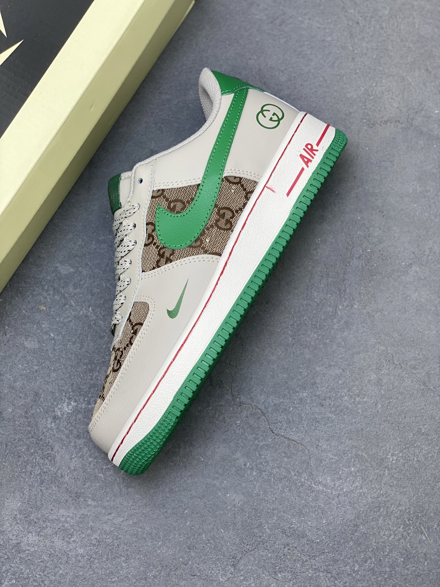 Nike Air Force 1 '07 Low Custom Gucci Sneakers - Limited Edition Style 8 i1754505336019 5641 0 6