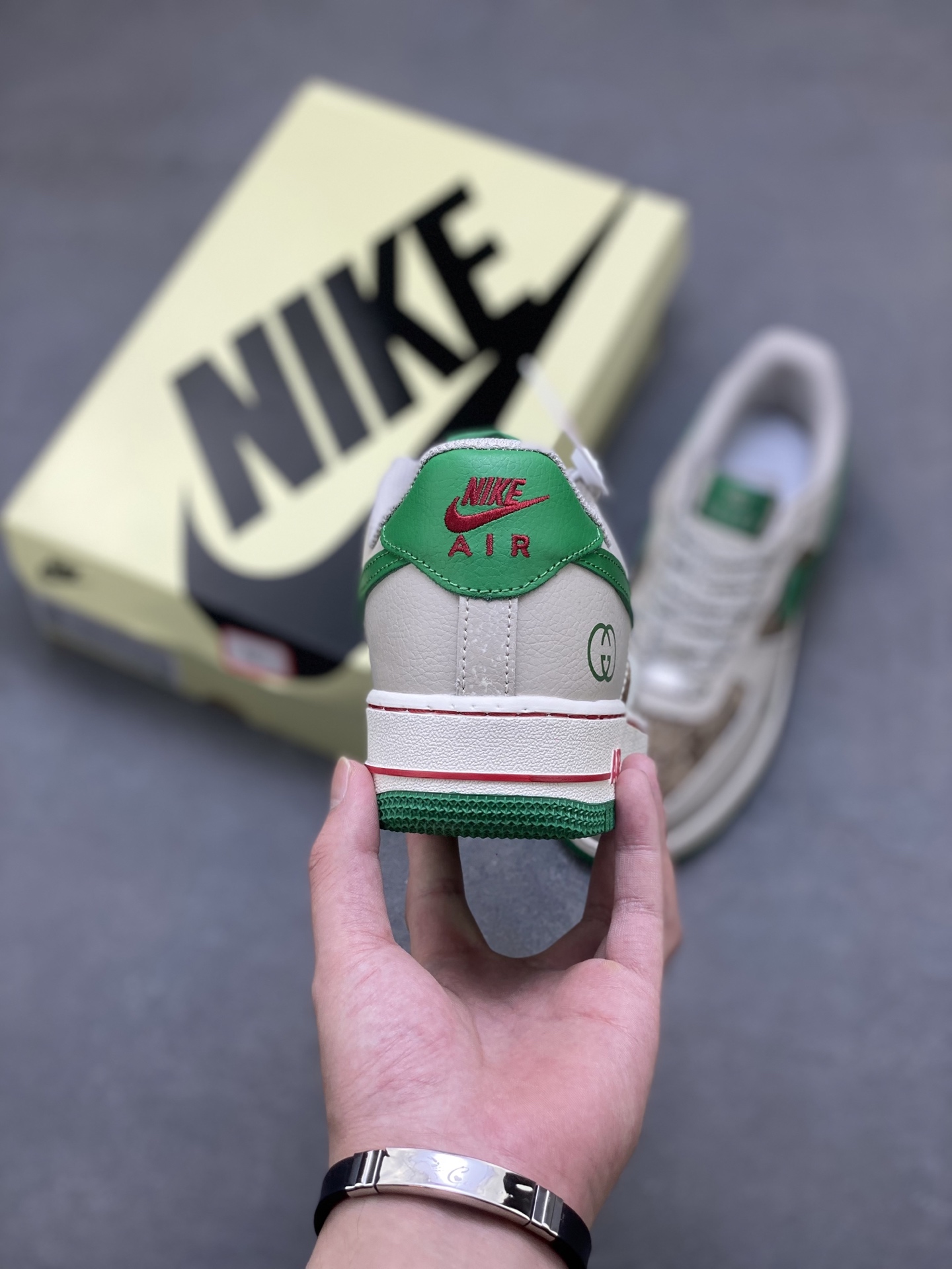 Nike Air Force 1 '07 Low Custom Gucci Sneakers - Limited Edition Style 5 i1754505336052 3950 0 3