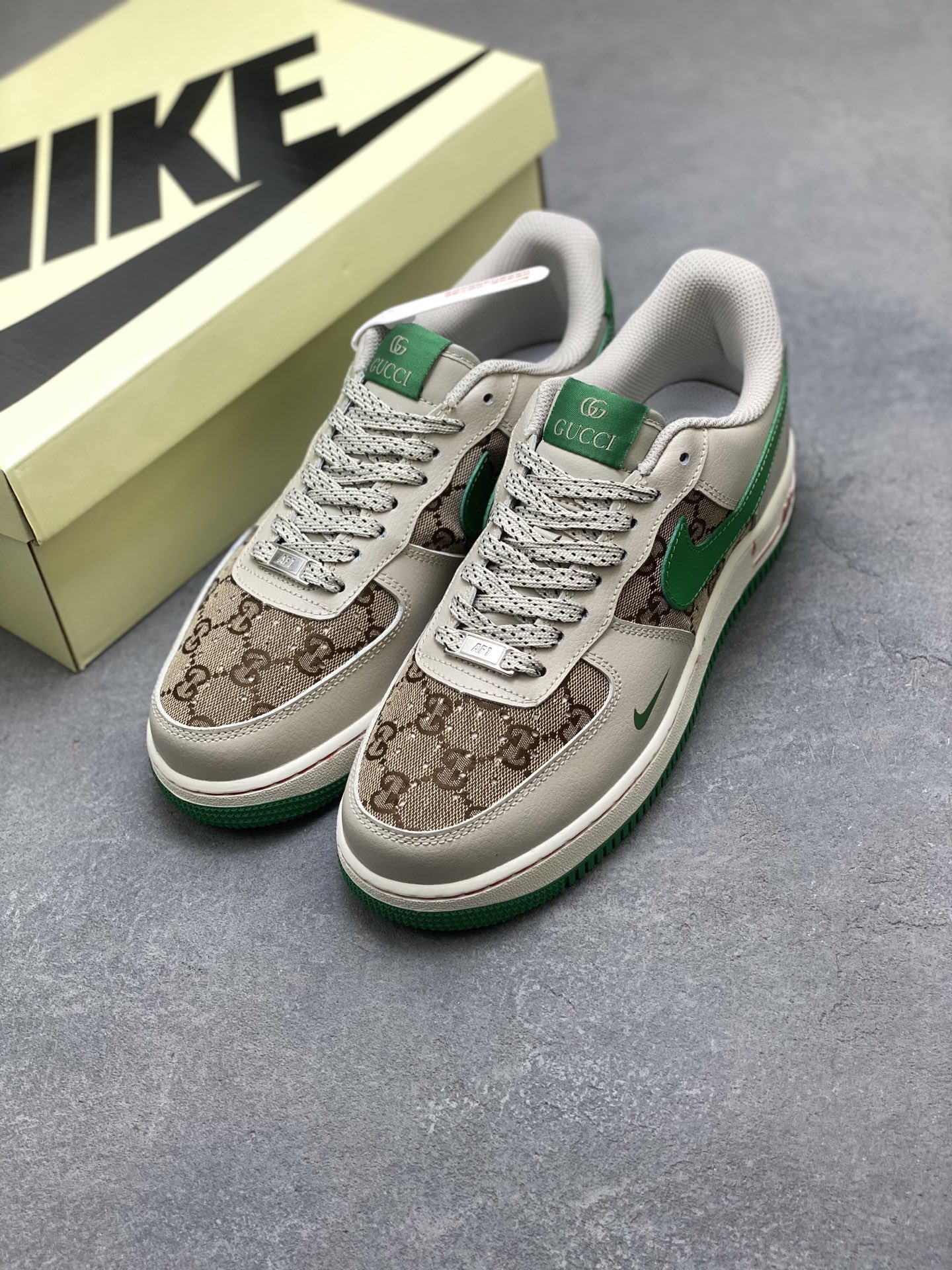 Nike Air Force 1 '07 Low Custom Gucci Sneakers - Limited Edition Style 9 i1754505336064 8121 0 7