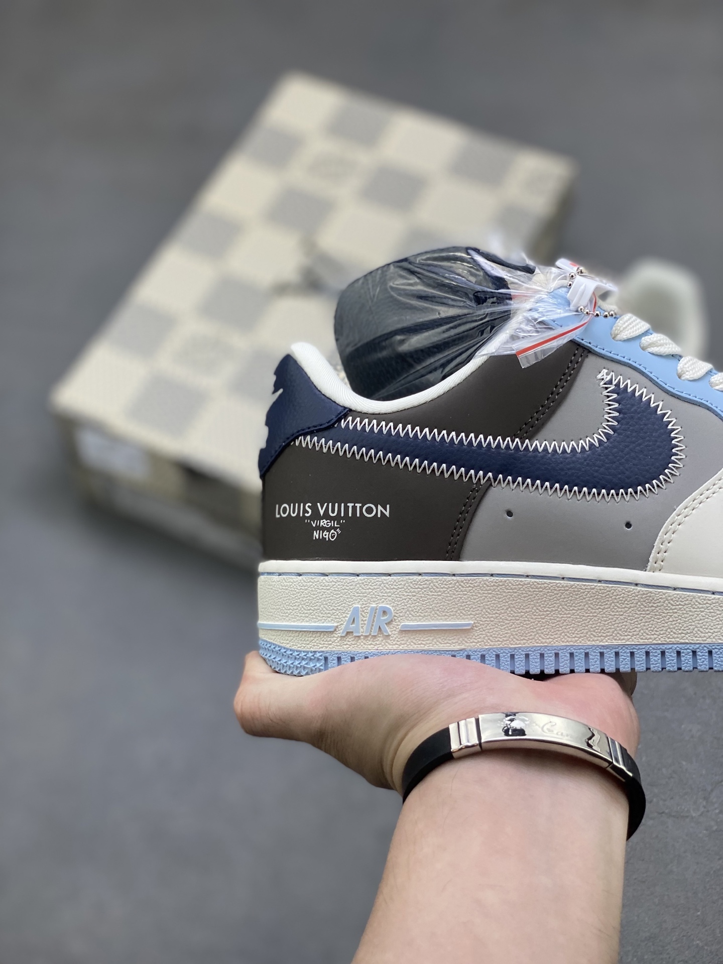 Nike Air Force 1 '07 Low Louis Vuitton Custom Sneakers - Limited Edition 6 i1754505427397 1375 0 4