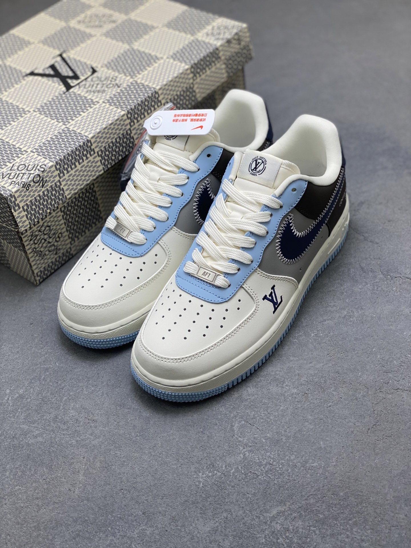 Nike Air Force 1 '07 Low Louis Vuitton Custom Sneakers - Limited Edition 9 i1754505427432 3133 0 7