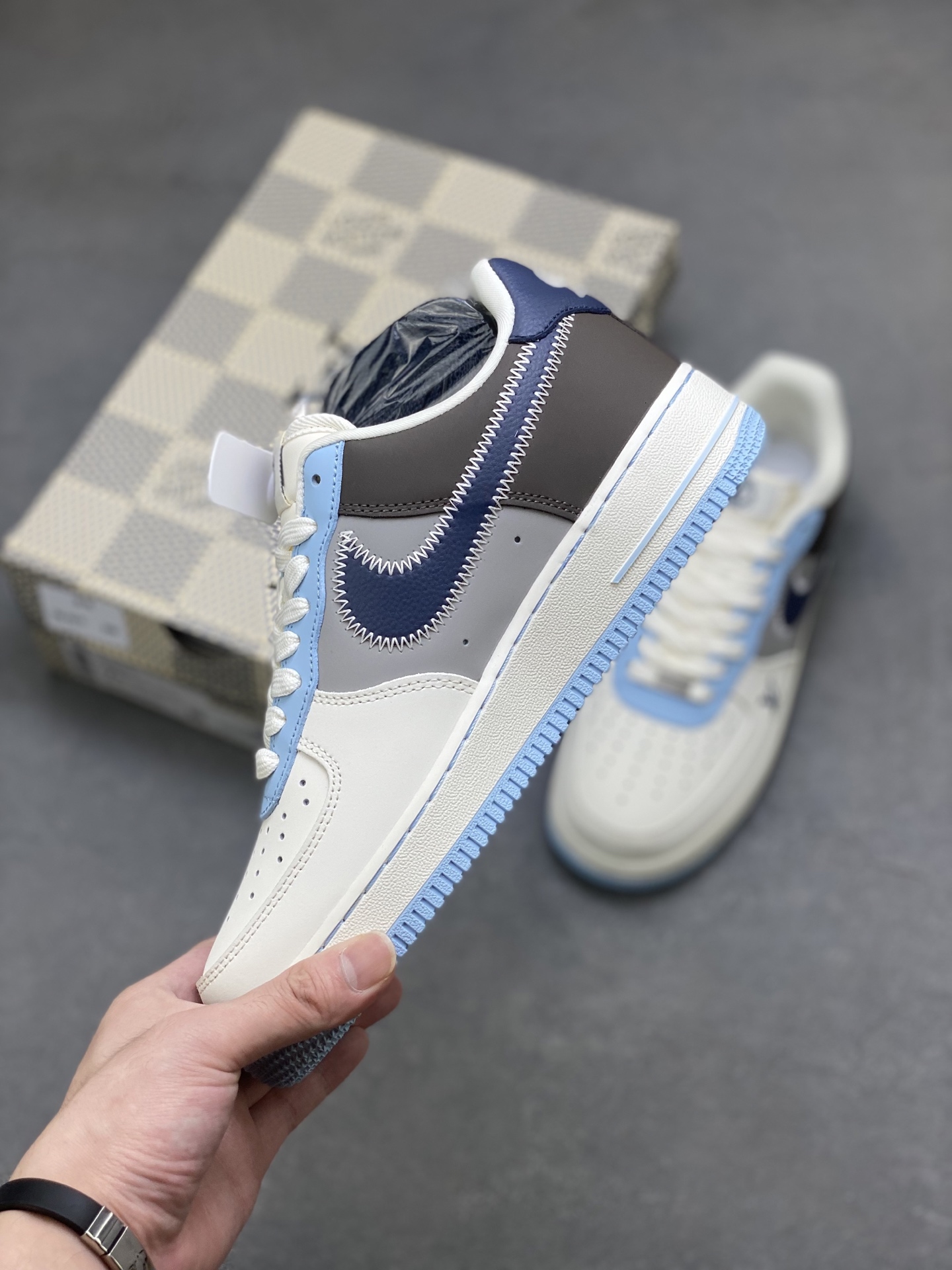 Nike Air Force 1 '07 Low Louis Vuitton Custom Sneakers - Limited Edition 4 i1754505427475 9432 0 2
