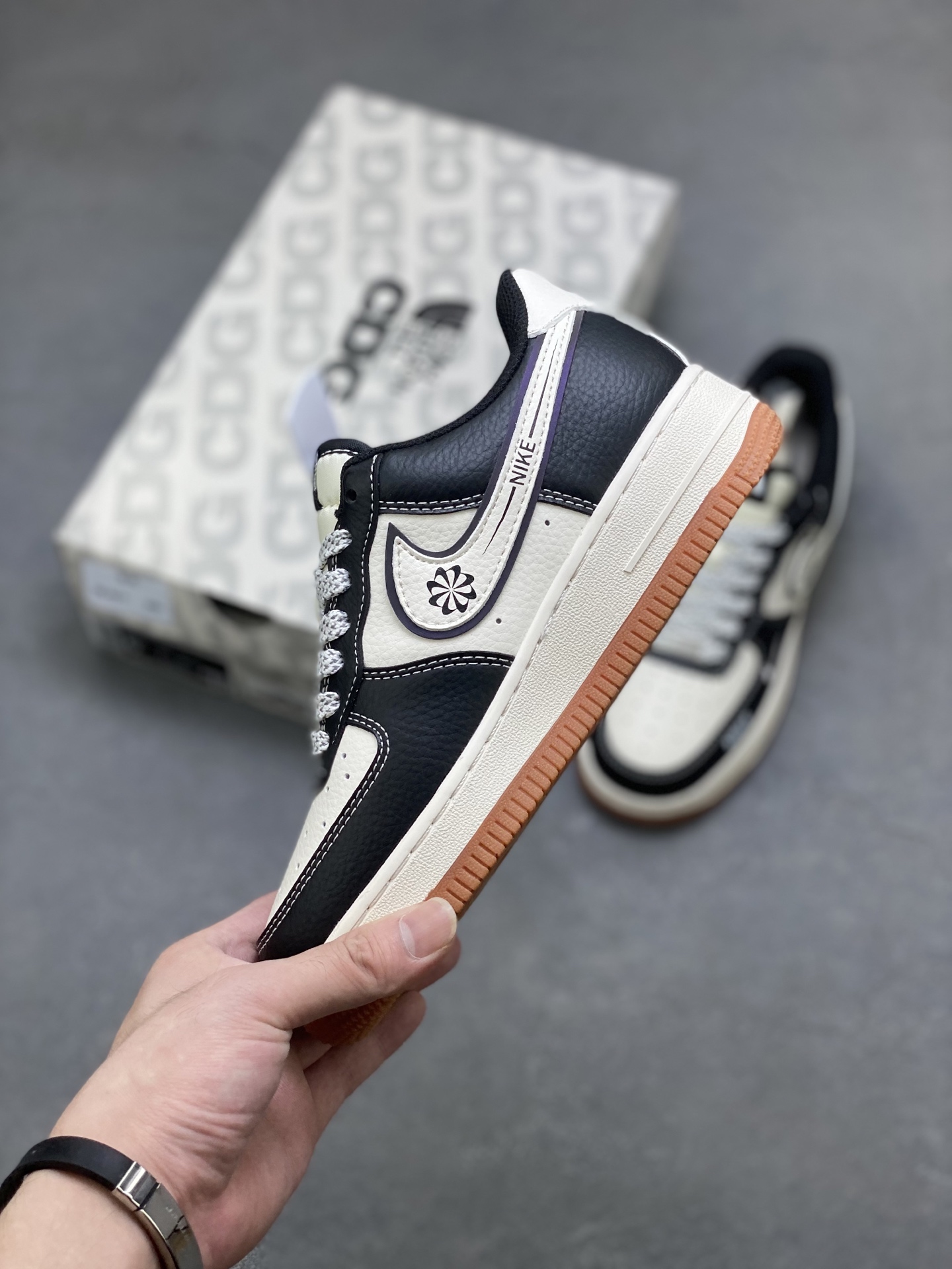 Nike Air Force 1 '07 Low Black/Cream Limited Edition Sneakers - Size 36-45 4 i1754670158719 3354 0 2