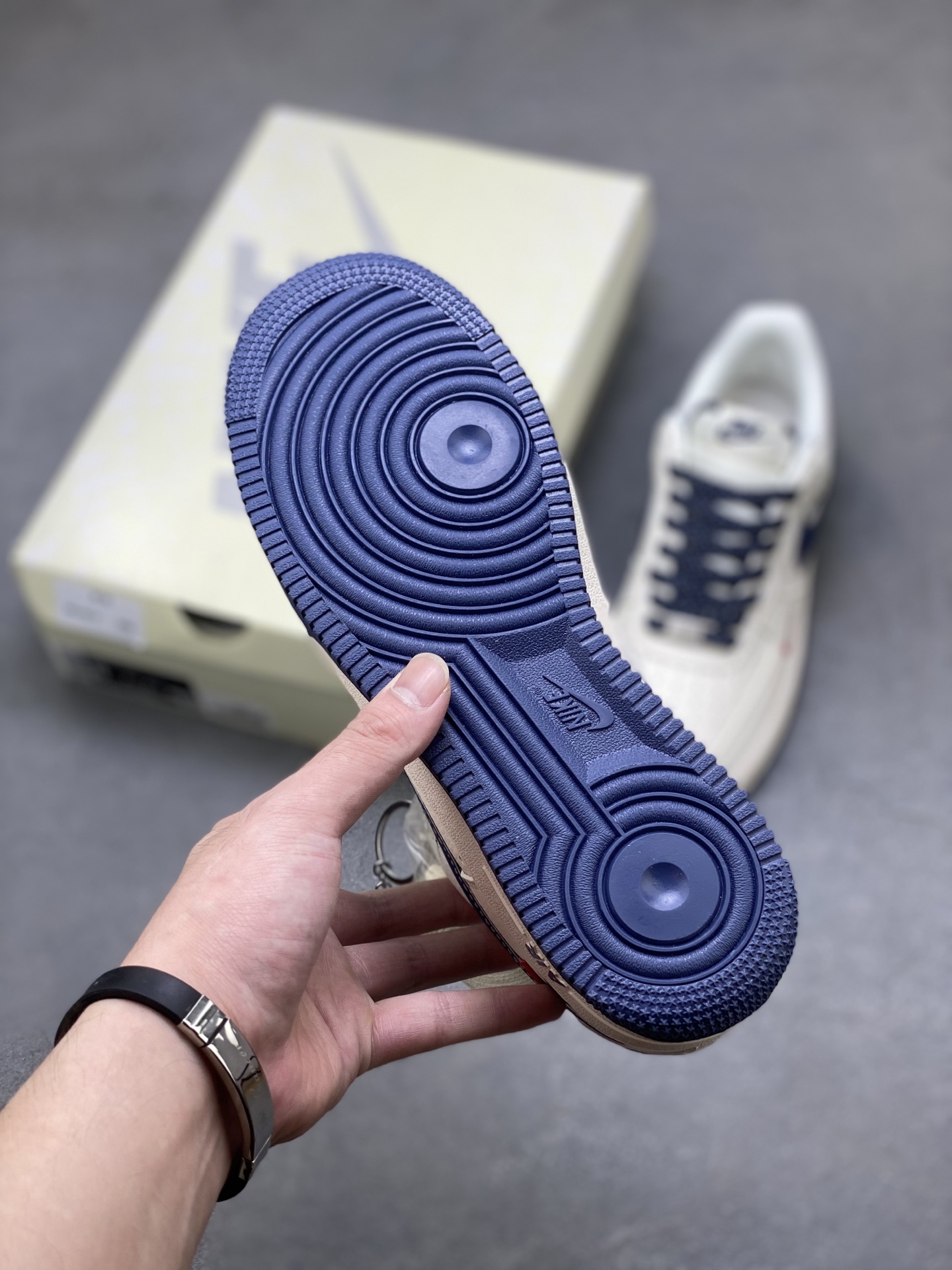 Nike Air Force 1 '07 Low: Cream, Navy & Red Accents - Limited Edition Sneakers 7 i1754670262421 3228 0 5