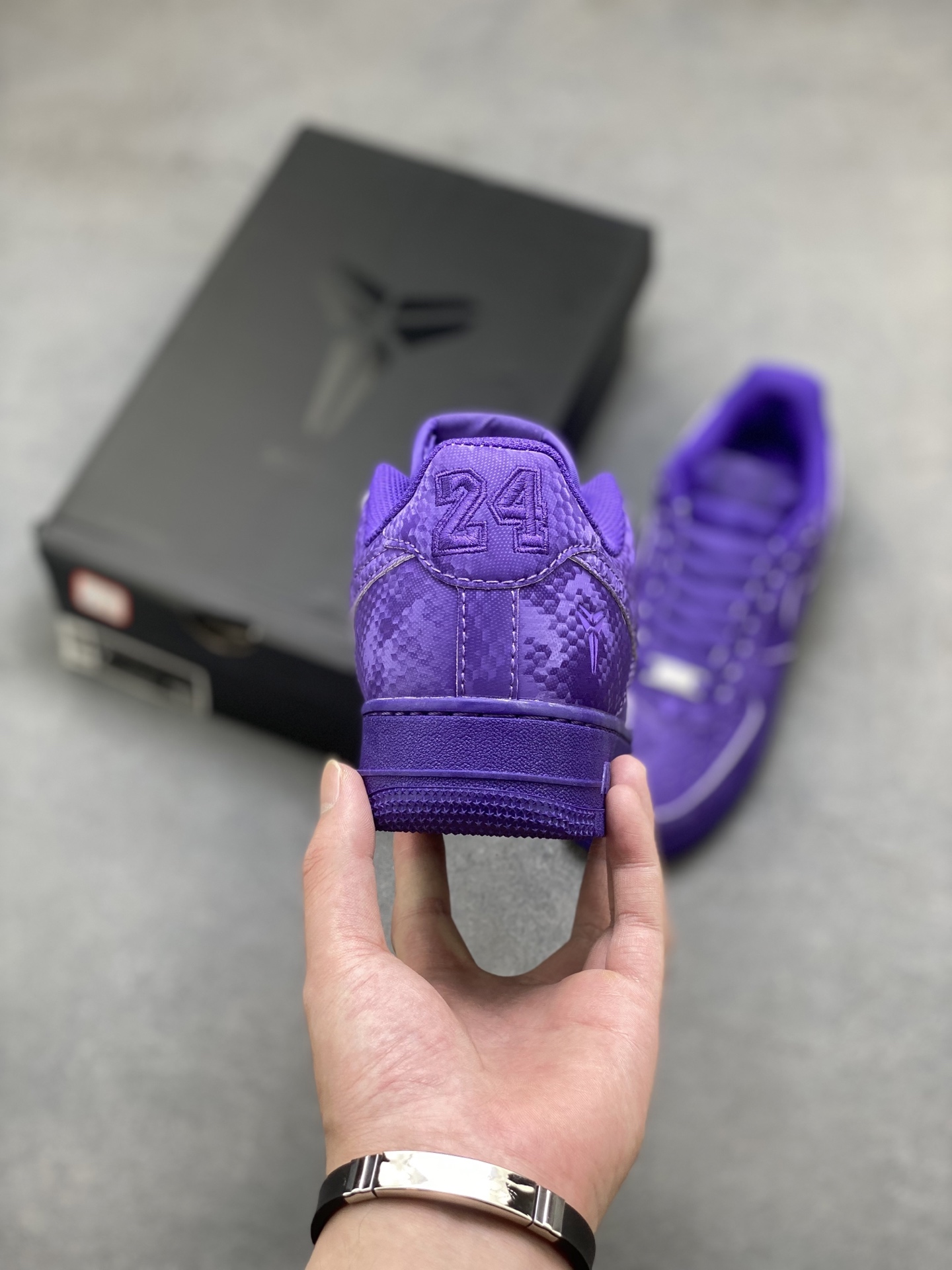 Nike Air Force 1 '07 Low Purple Snake Skin Casual Sneakers 5 i1754670312872 7500 0 3