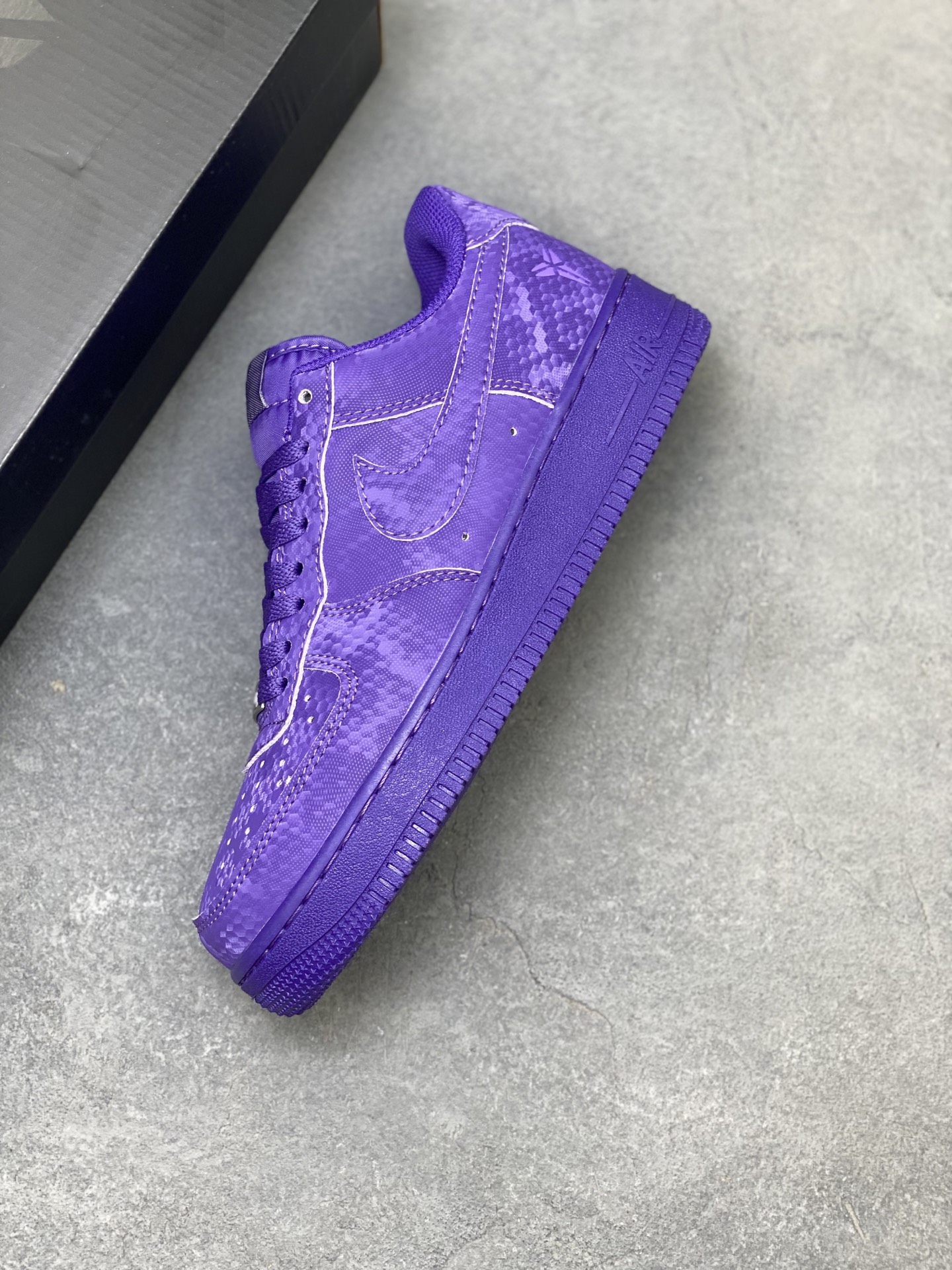 Nike Air Force 1 '07 Low Purple Snake Skin Casual Sneakers 8 i1754670312914 2454 0 6