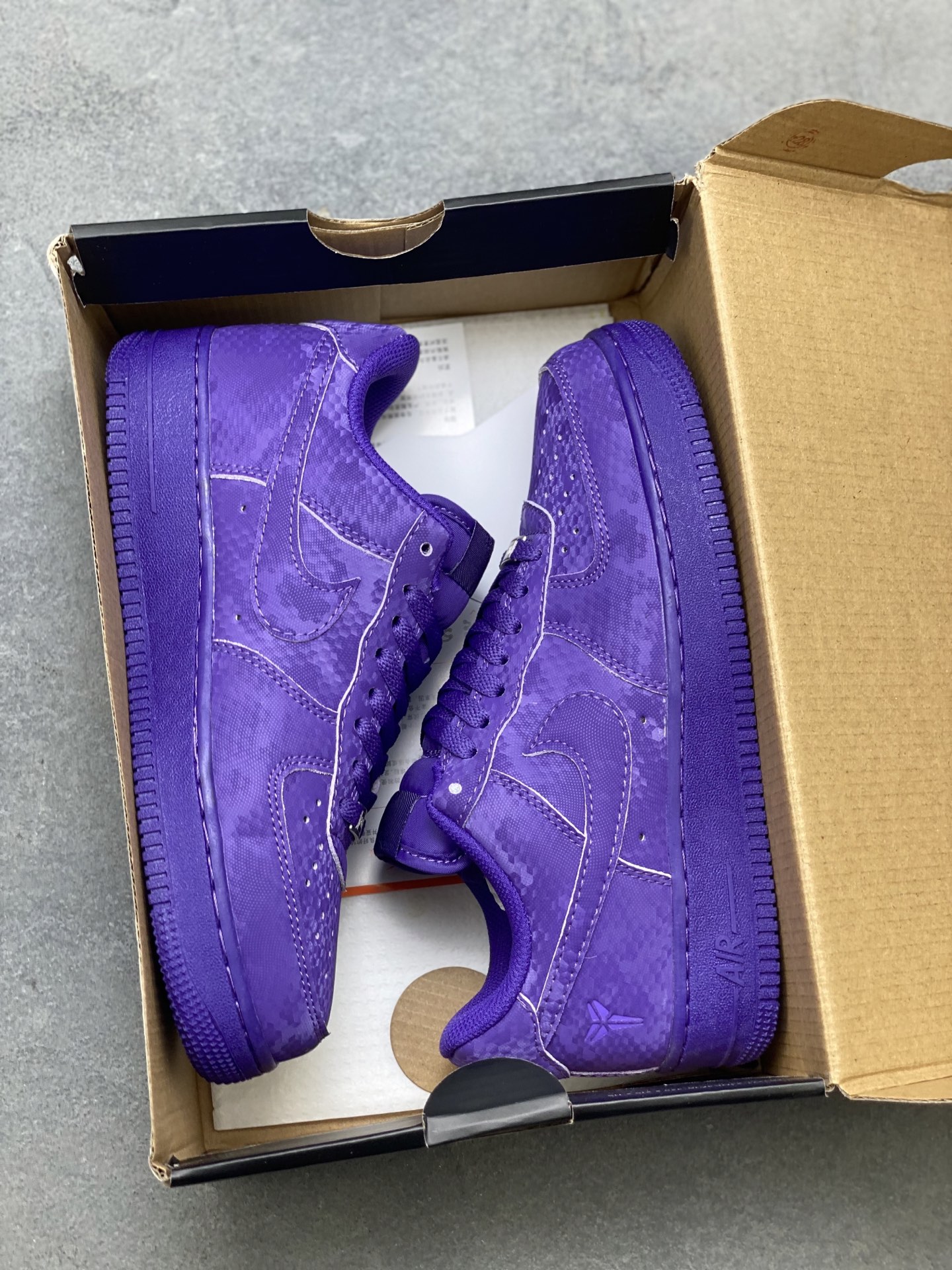Nike Air Force 1 '07 Low Purple Snake Skin Casual Sneakers 10 i1754670317501 3938 0 8