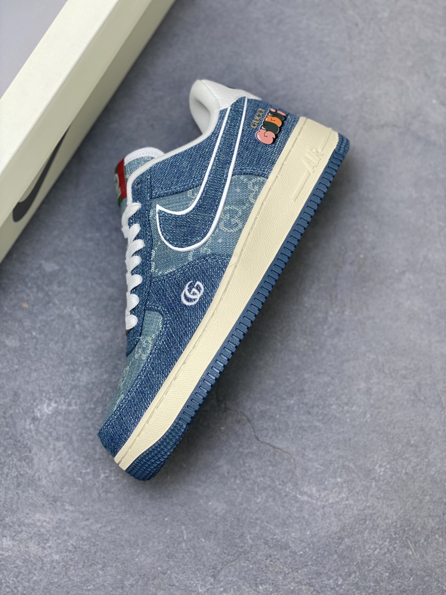 Nike Air Force 1 '07 Low Denim Gucci Sneakers 8 i1754756237861 2642 0 6