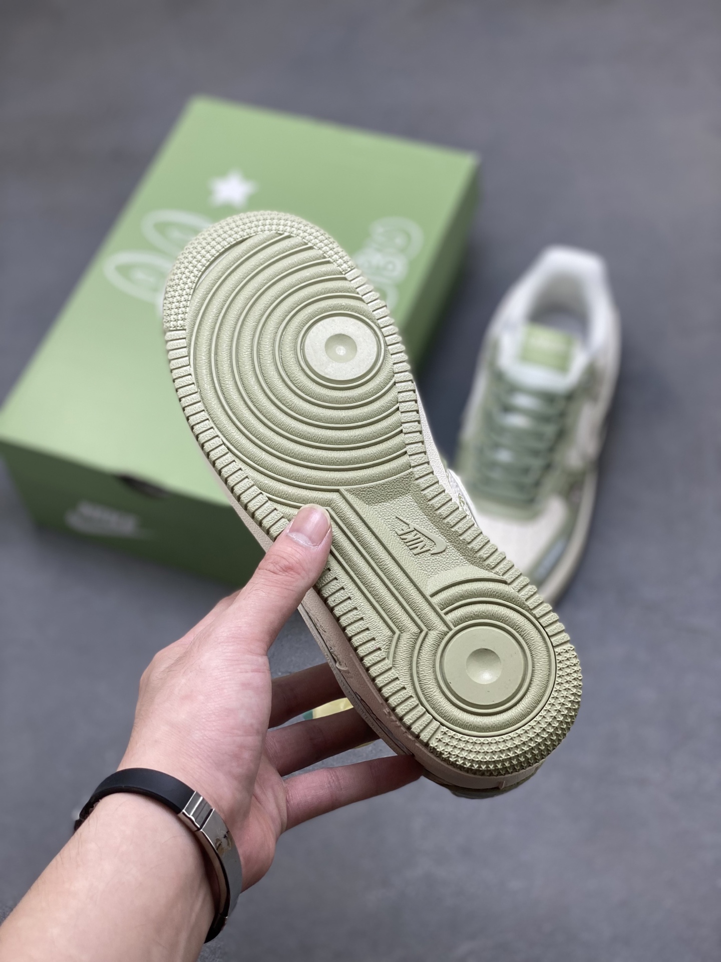 Nike Air Force 1 '07 Low Labubu Olive Green Limited Edition Sneakers 7 i1754756320462 4925 0 5