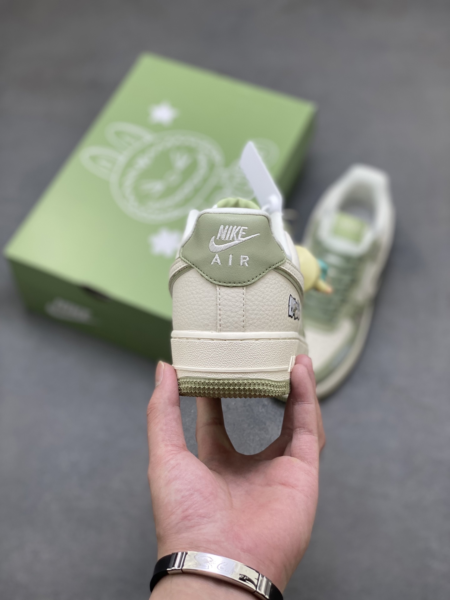 Nike Air Force 1 '07 Low Labubu Olive Green Limited Edition Sneakers 5 i1754756322633 9295 0 3