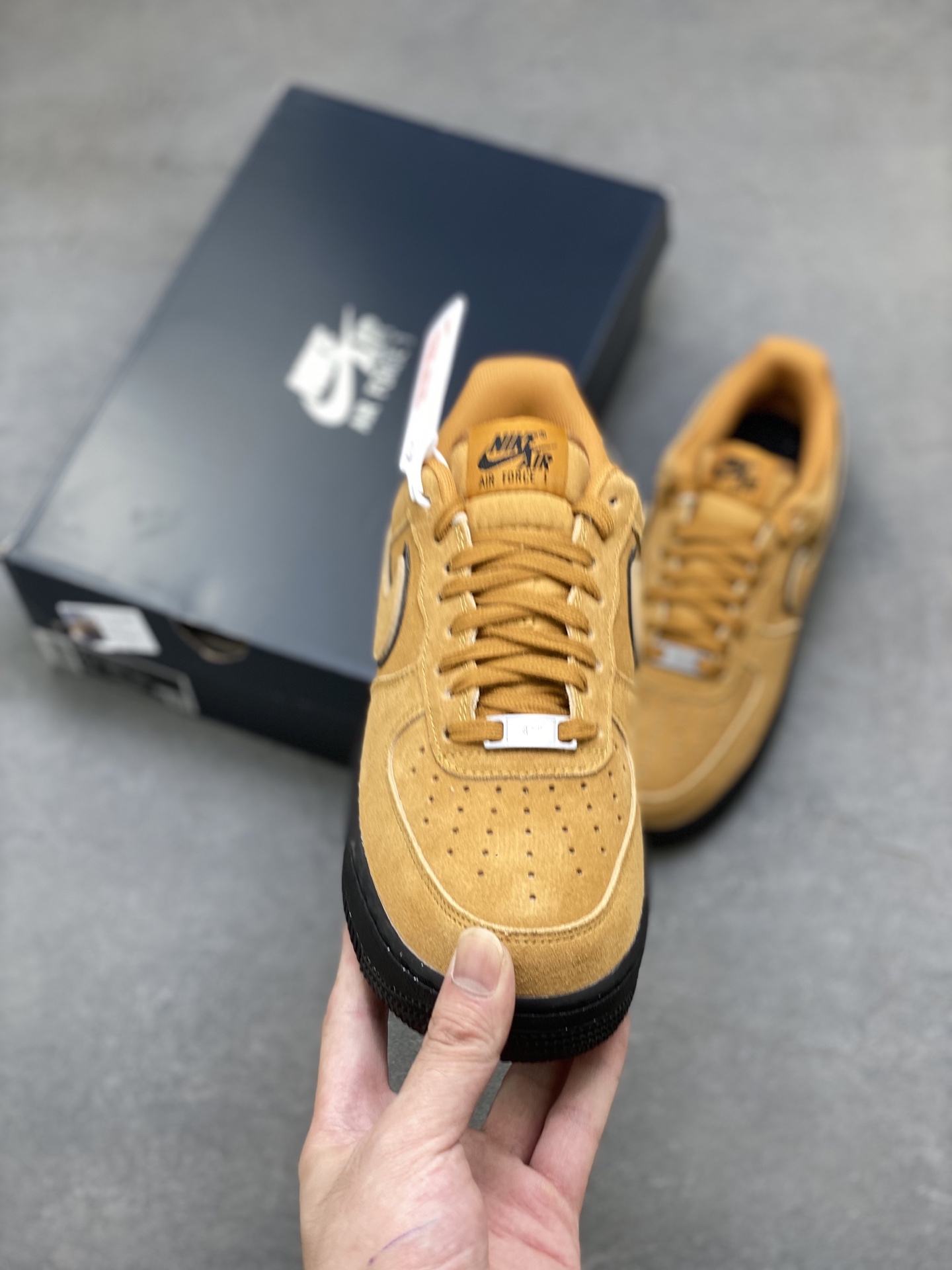 Nike Air Force 1 Low 'Armory Yellow' Suede Sneakers HQ1966-700 3 i1754940787559 3174 0 1