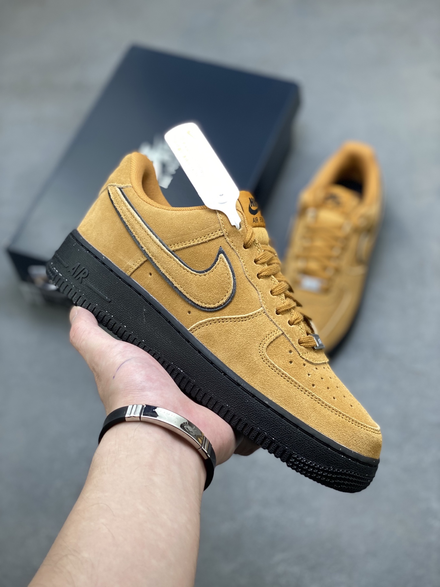 Nike Air Force 1 Low 'Armory Yellow' Suede Sneakers HQ1966-700 2 i1754940787559 3584 0 0