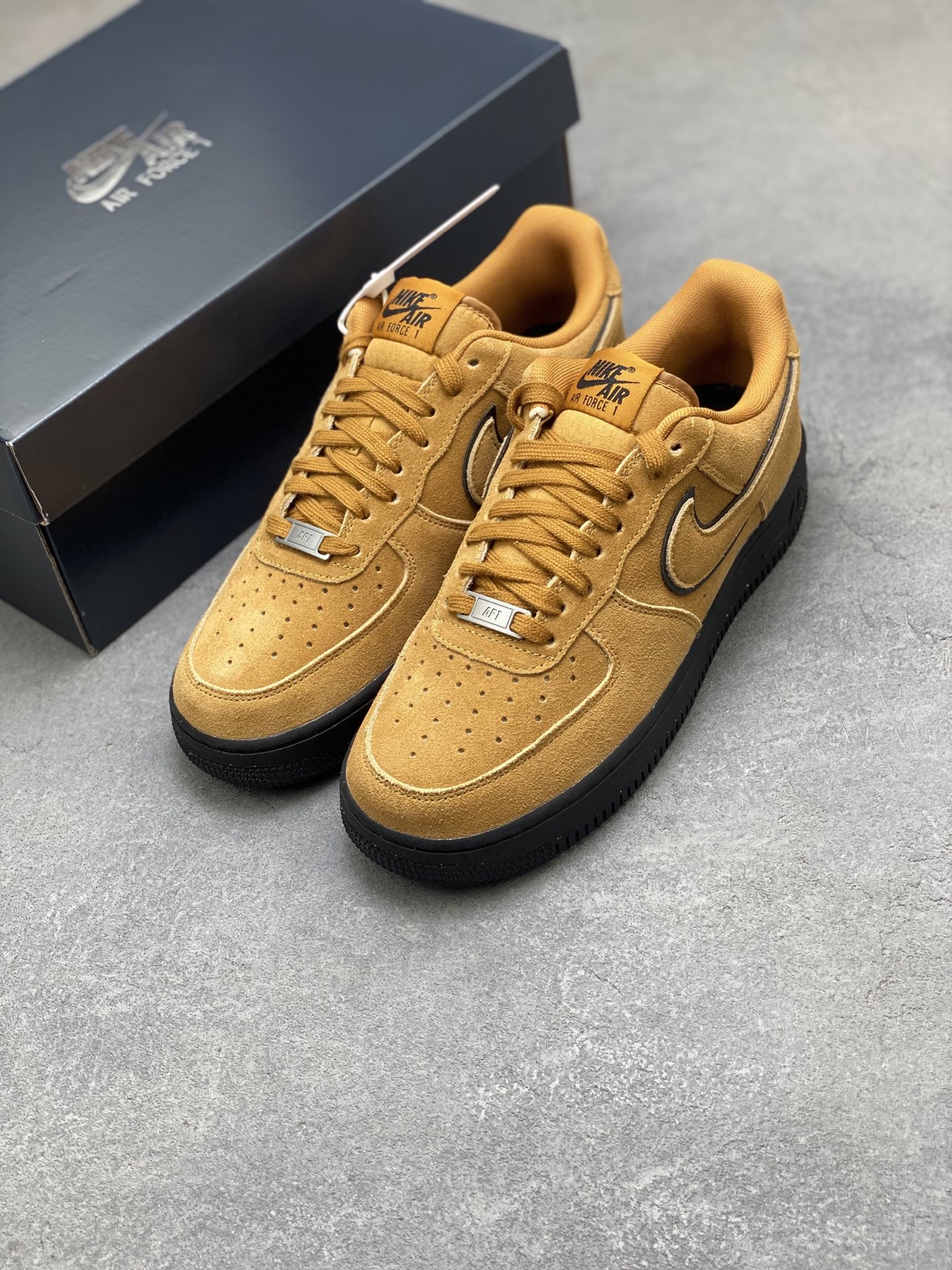 Nike Air Force 1 Low 'Armory Yellow' Suede Sneakers HQ1966-700 9 i1754940791271 9951 0 7