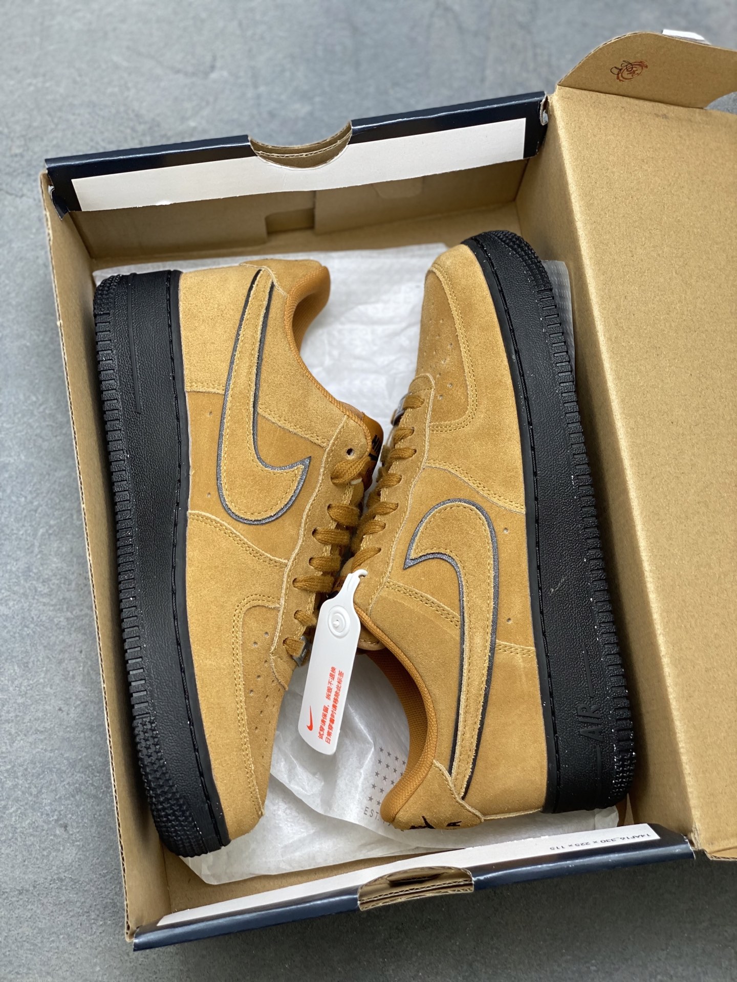 Nike Air Force 1 Low 'Armory Yellow' Suede Sneakers HQ1966-700 10 i1754940791274 2378 0 8