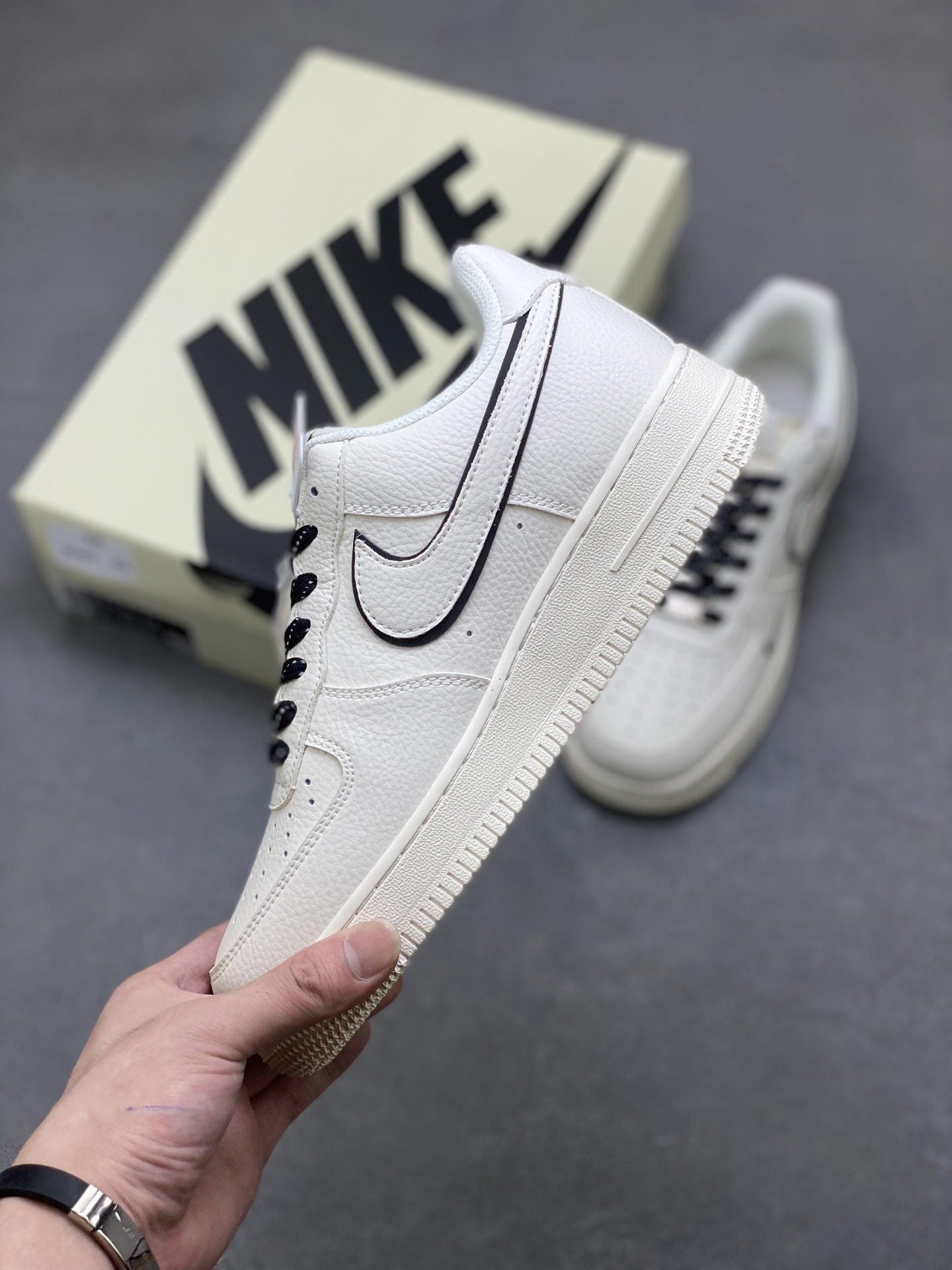 Nike Air Force 1 '07 Low Cream White/Black Casual Sneakers CS5288-031 4 i1754940845247 3944 0 2