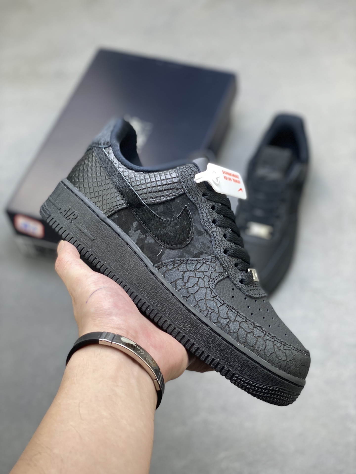Nike Air Force 1 '07 Low Black Sneakers - Limited Edition 2 i1754941950420 6415 0 0