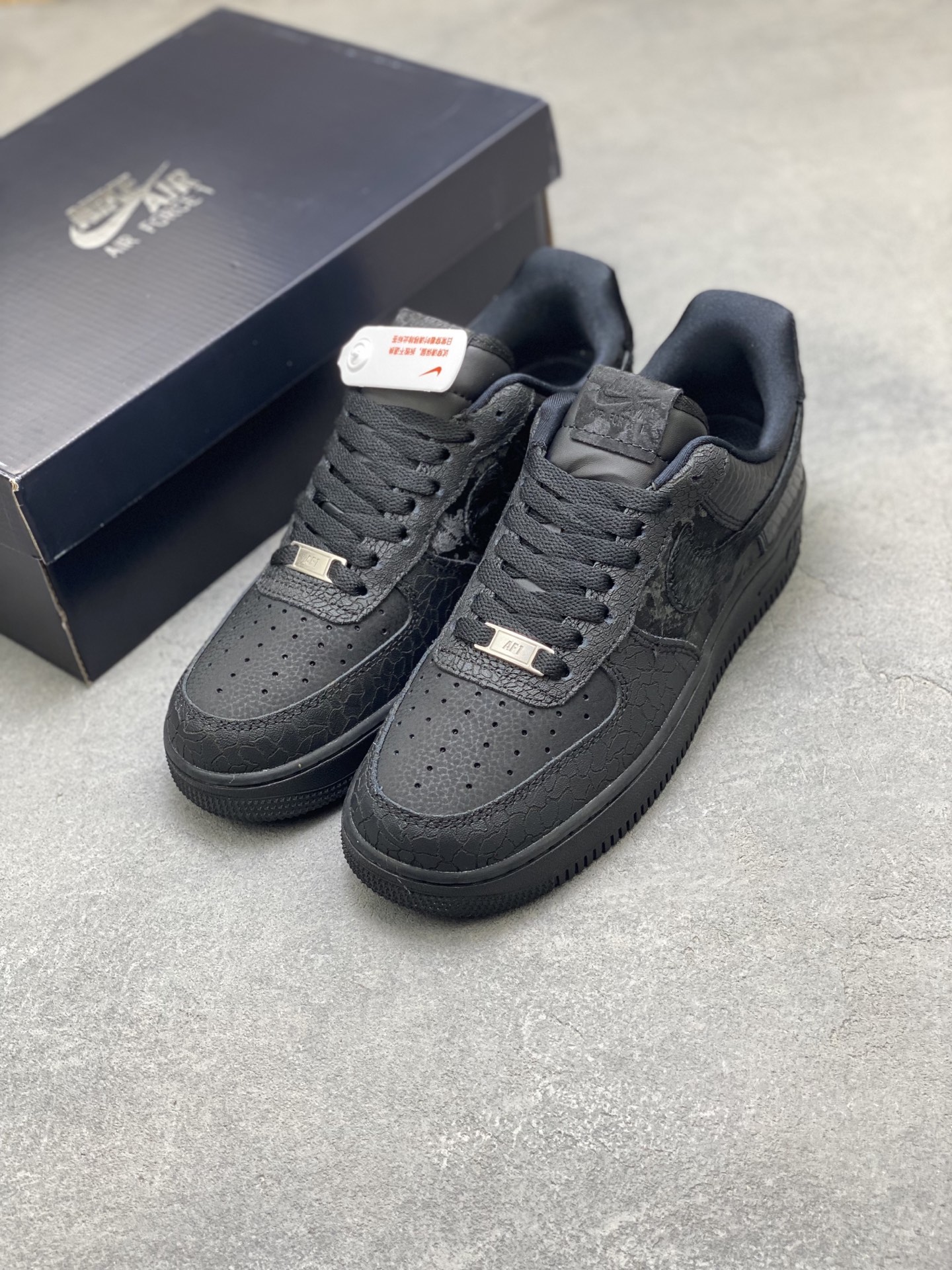 Nike Air Force 1 '07 Low Black Sneakers - Limited Edition 9 i1754941957635 4660 0 7