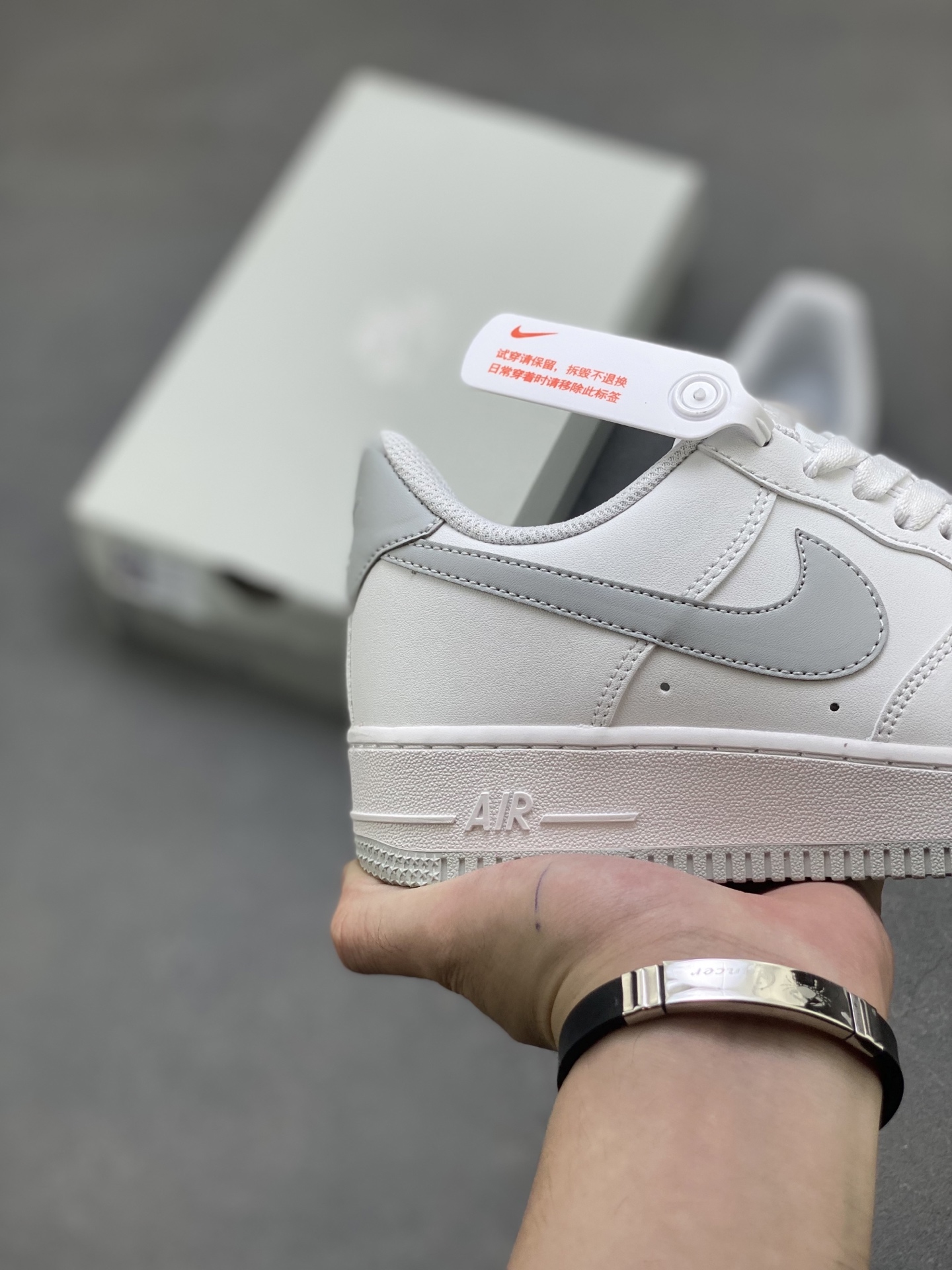 Nike Air Force 1 Low White Grey, Comfortable and Stylish Sneakers 6 i1754942080213 5828 0 4