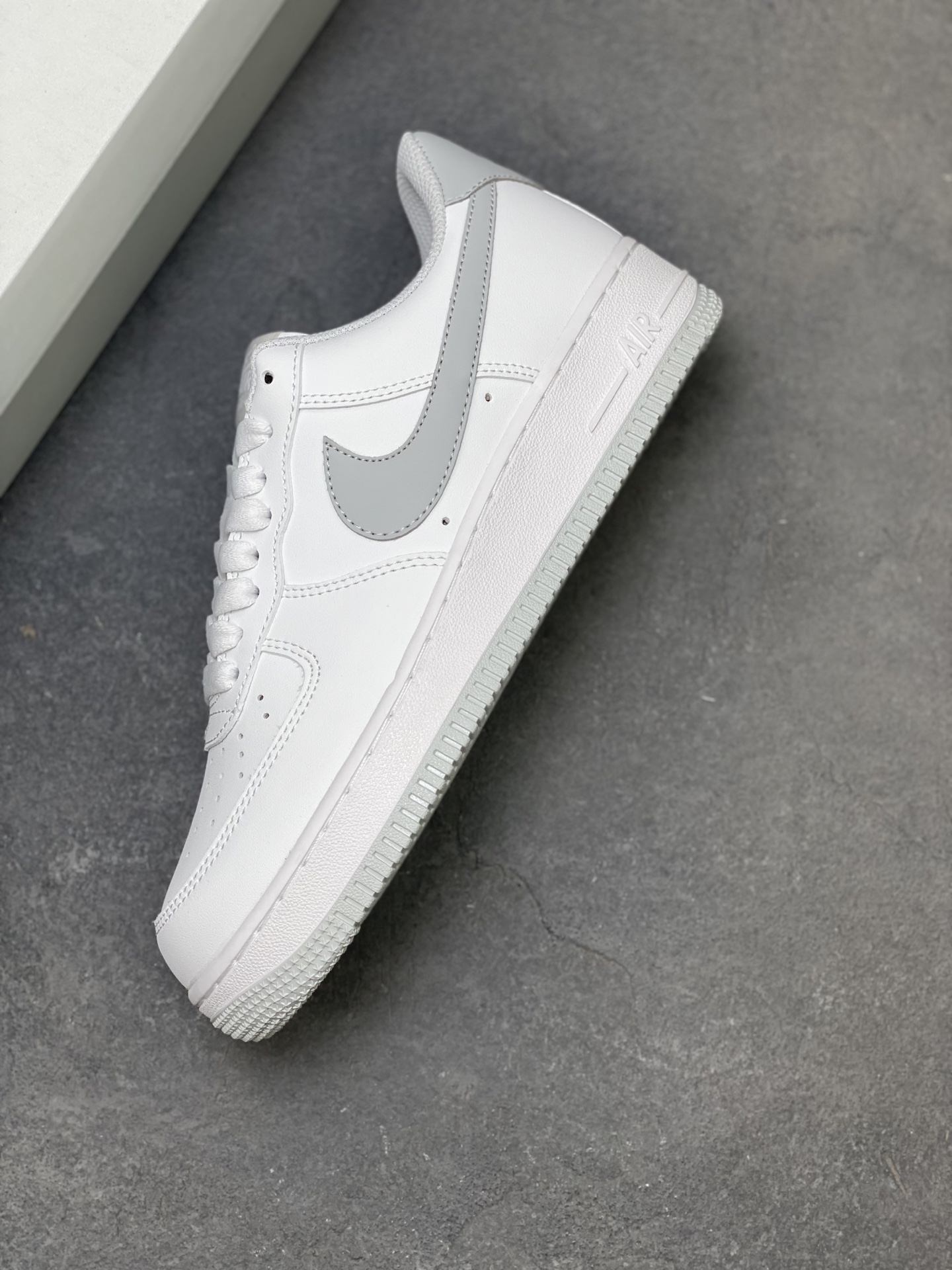 Nike Air Force 1 Low White Grey, Comfortable and Stylish Sneakers 8 i1754942087448 1604 0 6