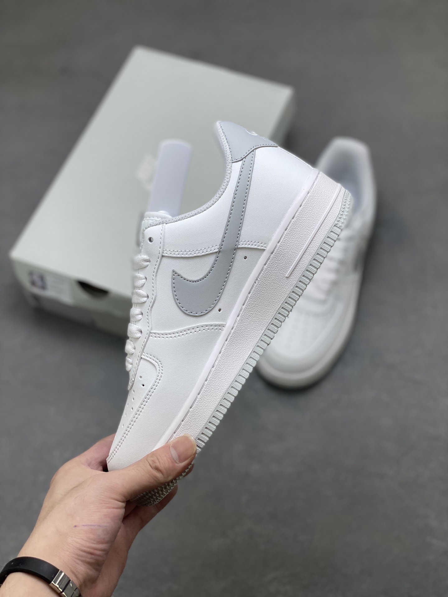 Nike Air Force 1 Low White Grey, Comfortable and Stylish Sneakers 4 i1754942087576 6324 0 2