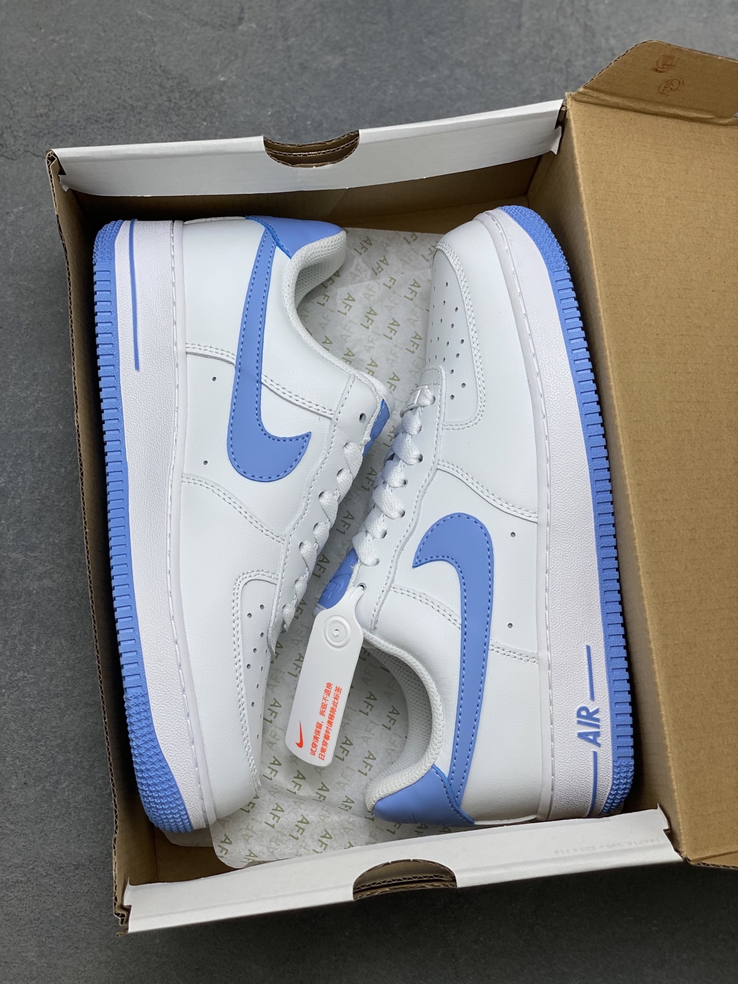 Nike Air Force 1 '07 Low White/University Blue Casual Sneakers 10 i1754942170104 3509 0 8