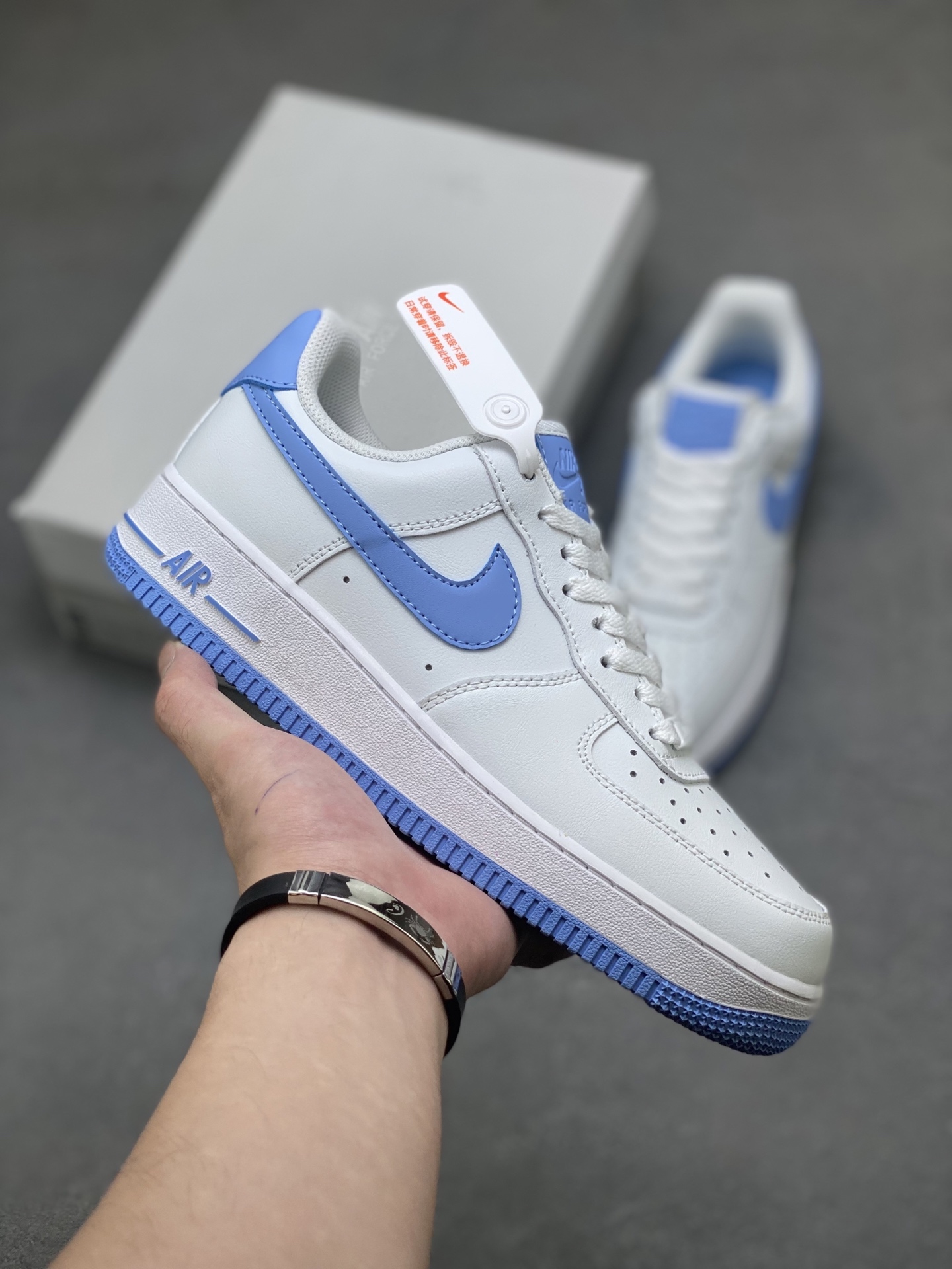 Nike Air Force 1 '07 Low White/University Blue Casual Sneakers 2 i1754942170157 9492 0 0