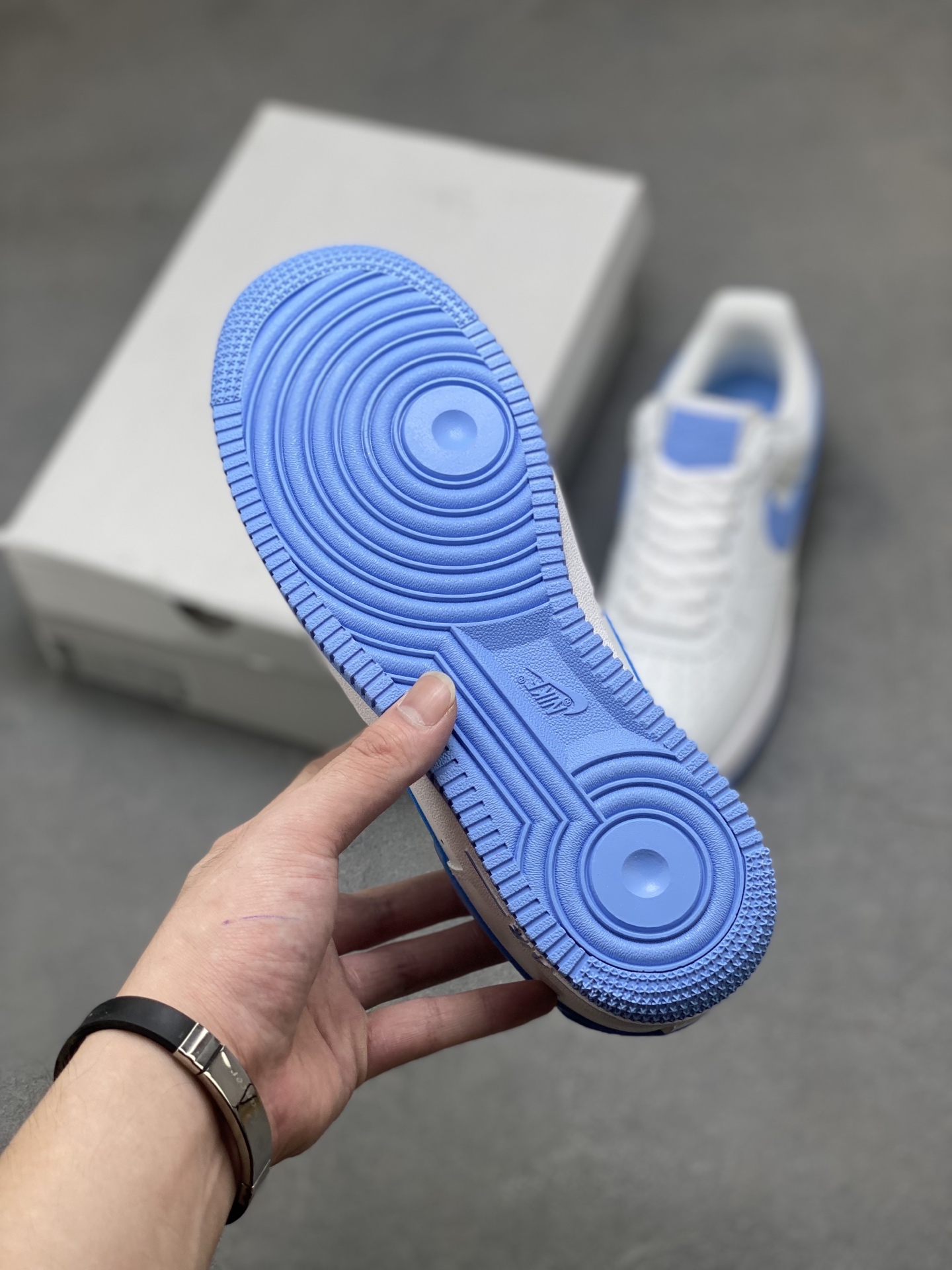 Nike Air Force 1 '07 Low White/University Blue Casual Sneakers 7 i1754942179845 6934 0 5