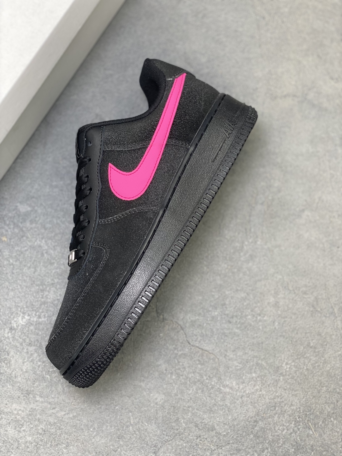 Nike Air Force 1 '07 Low Black/Pink Women's Shoes DD8959-001 8 i1754942280049 773 0 6