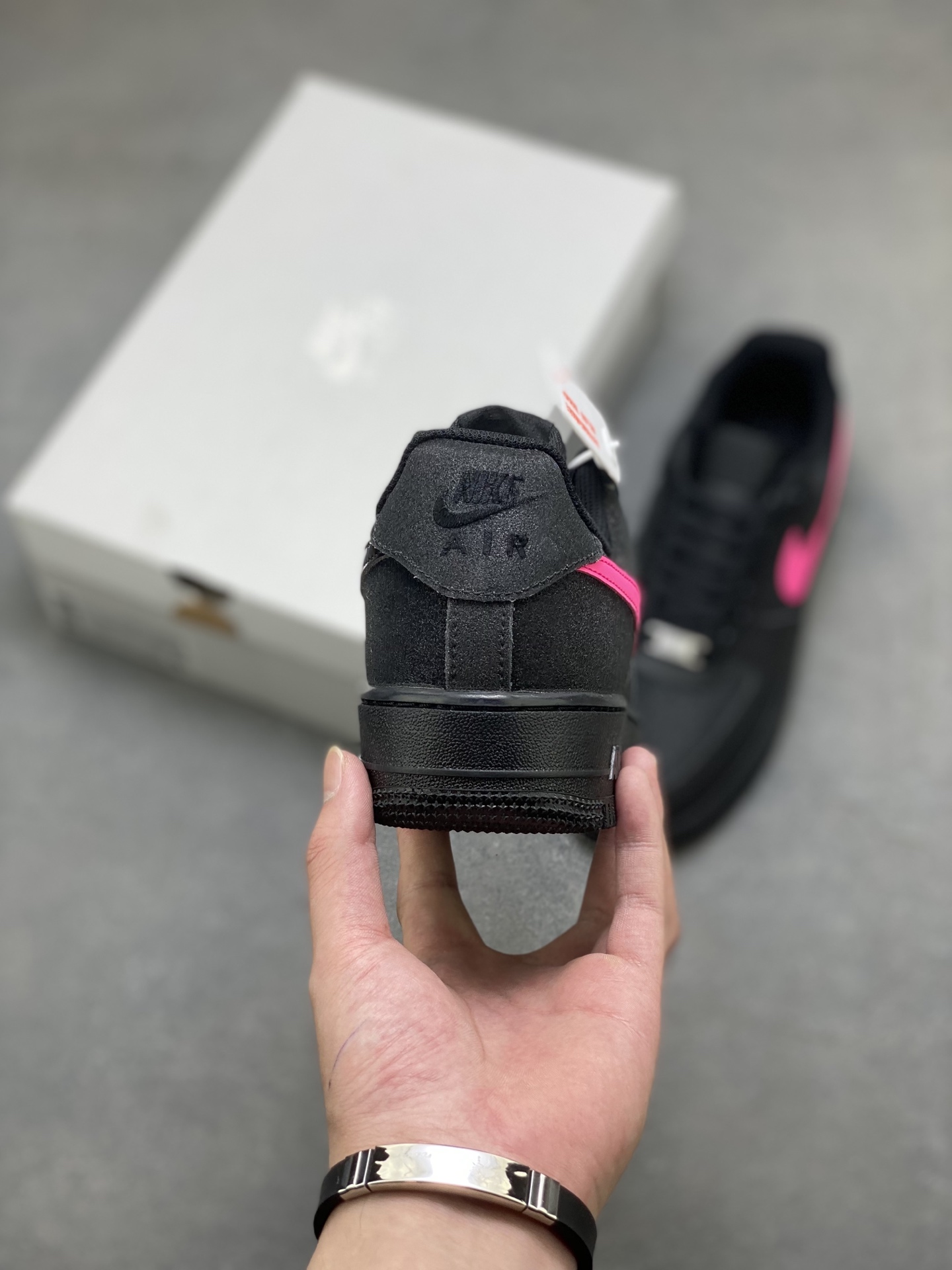 Nike Air Force 1 '07 Low Black/Pink Women's Shoes DD8959-001 5 i1754942289475 8146 0 3