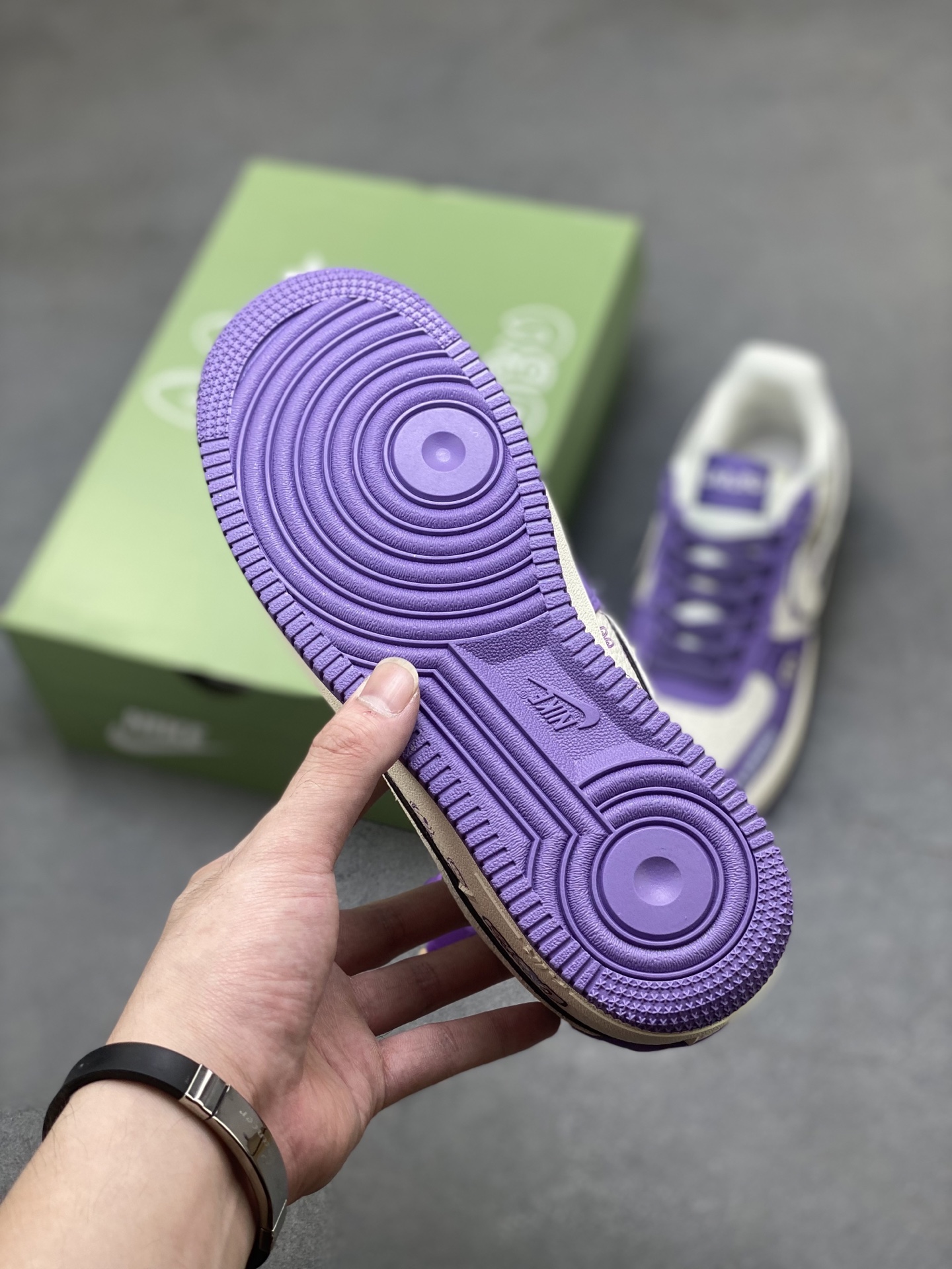 Nike Air Force 1 '07 Low Labubu Sneakers Limited Edition - Purple/White 7 i1755100856968 4811 0 5