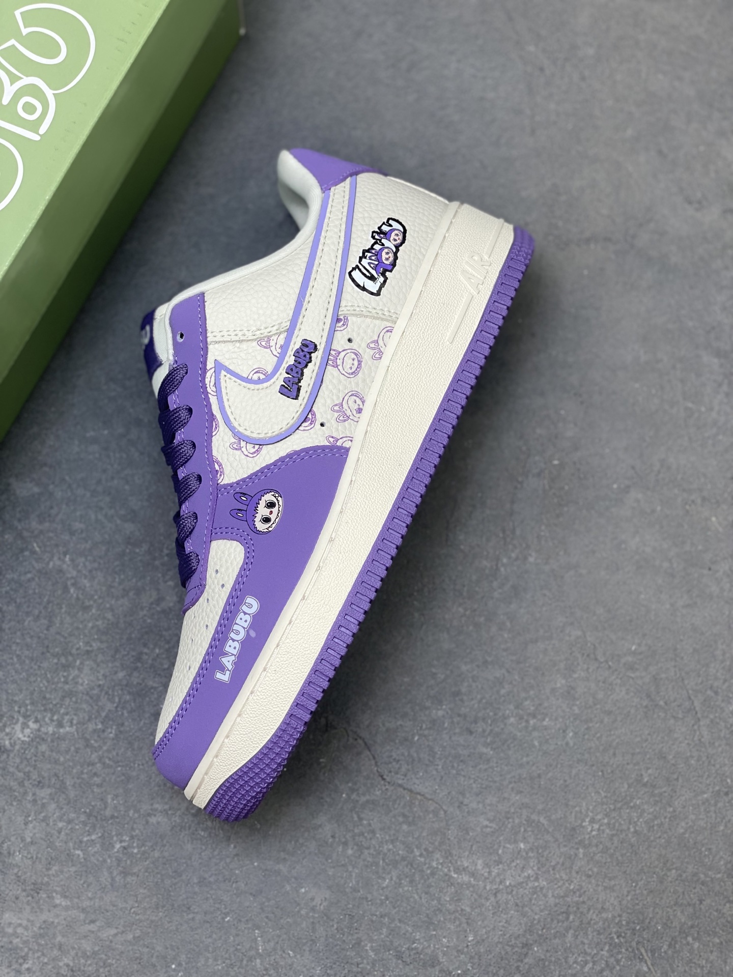 Nike Air Force 1 '07 Low Labubu Sneakers Limited Edition - Purple/White 8 i1755100856968 790 0 6